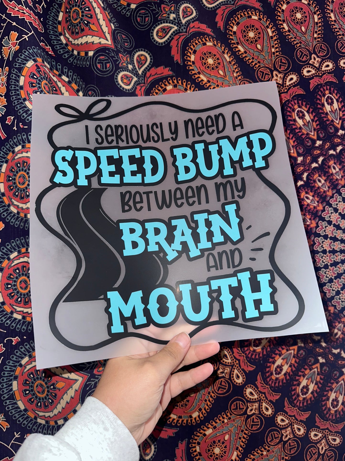 I Seriously Need A Speed Bump- F76