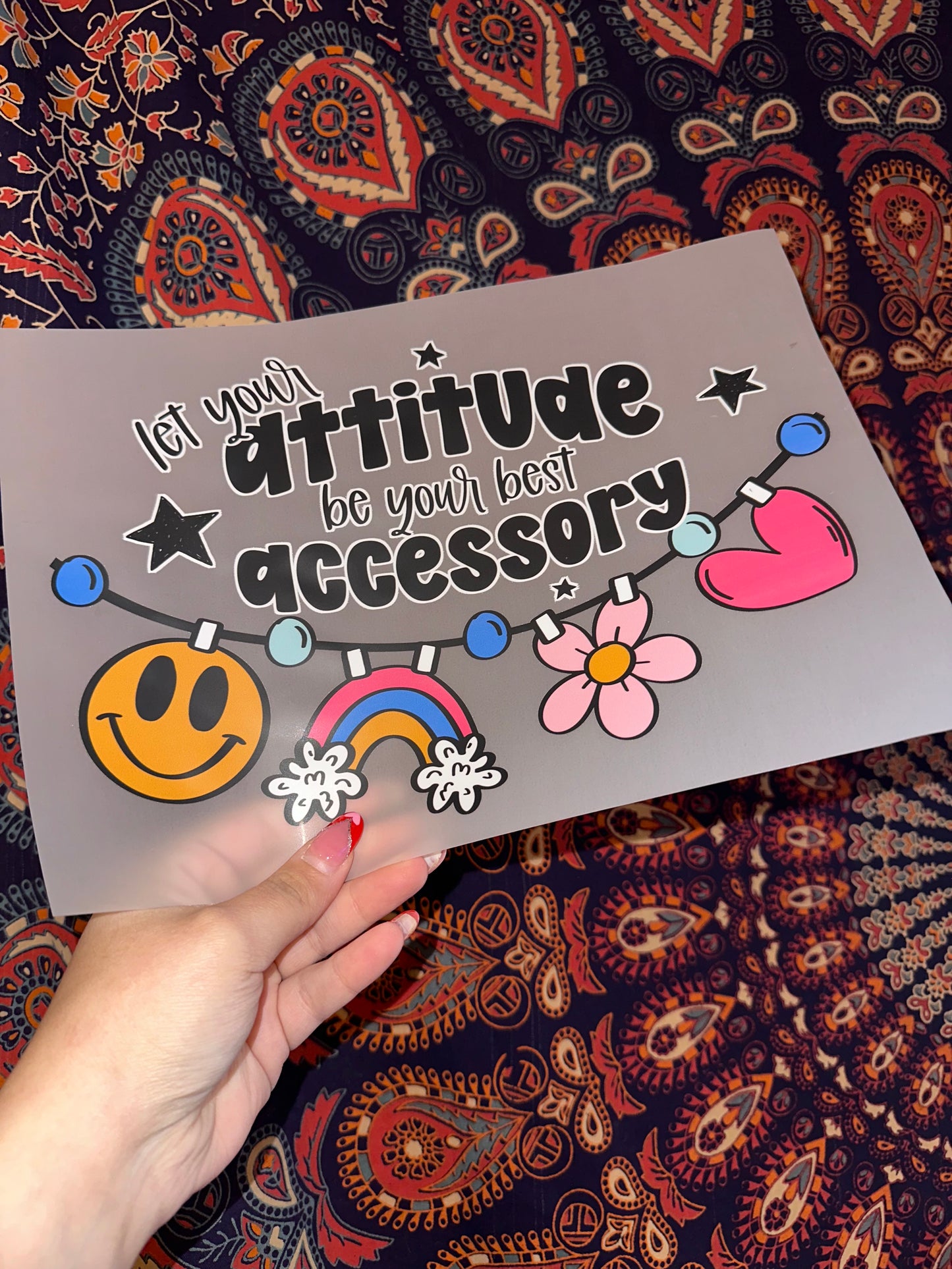Let Your Attitude Be Your Best Accessory- B12