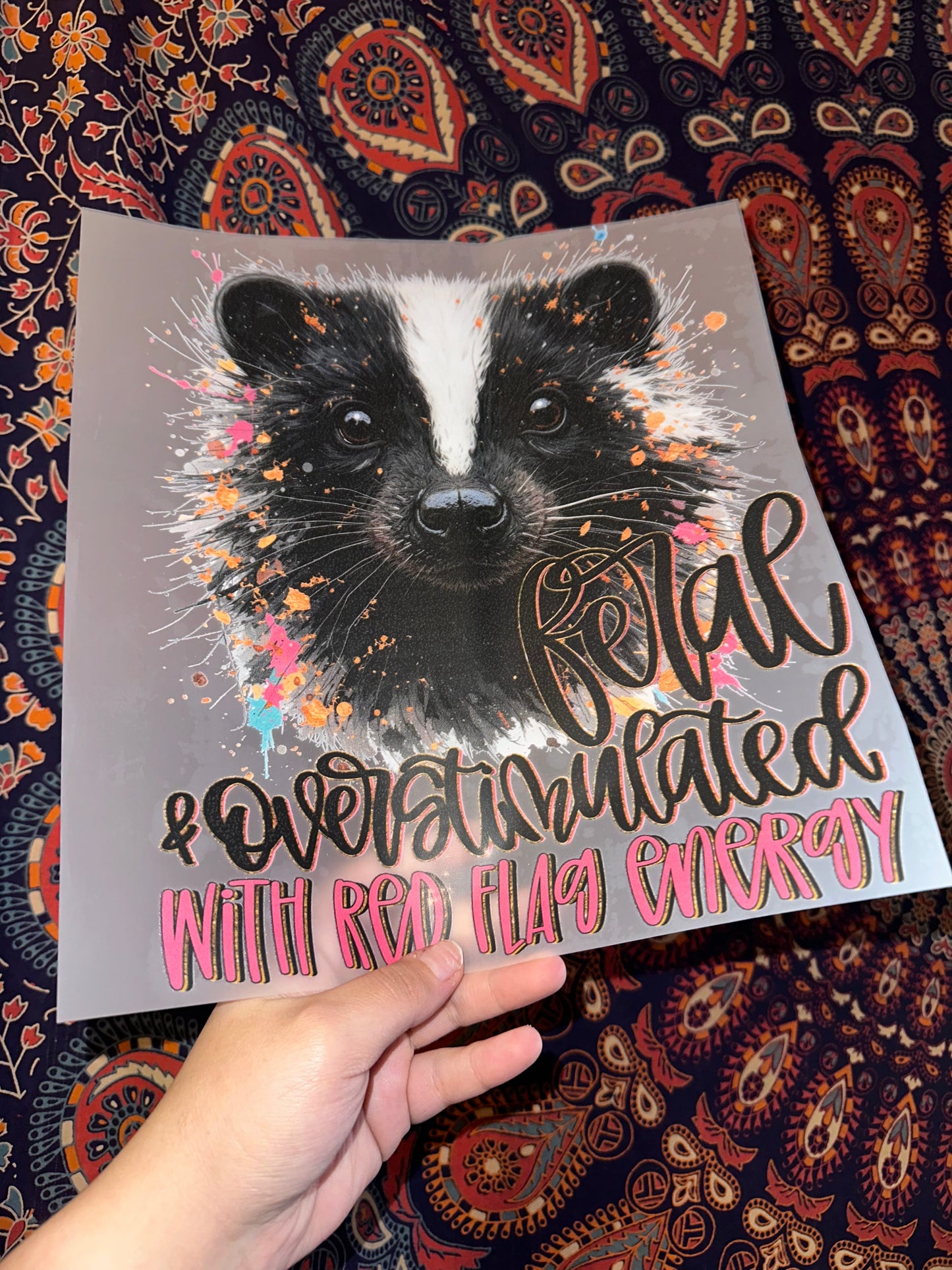 Feral & Oveestimulated With Red Flag Energy- F
