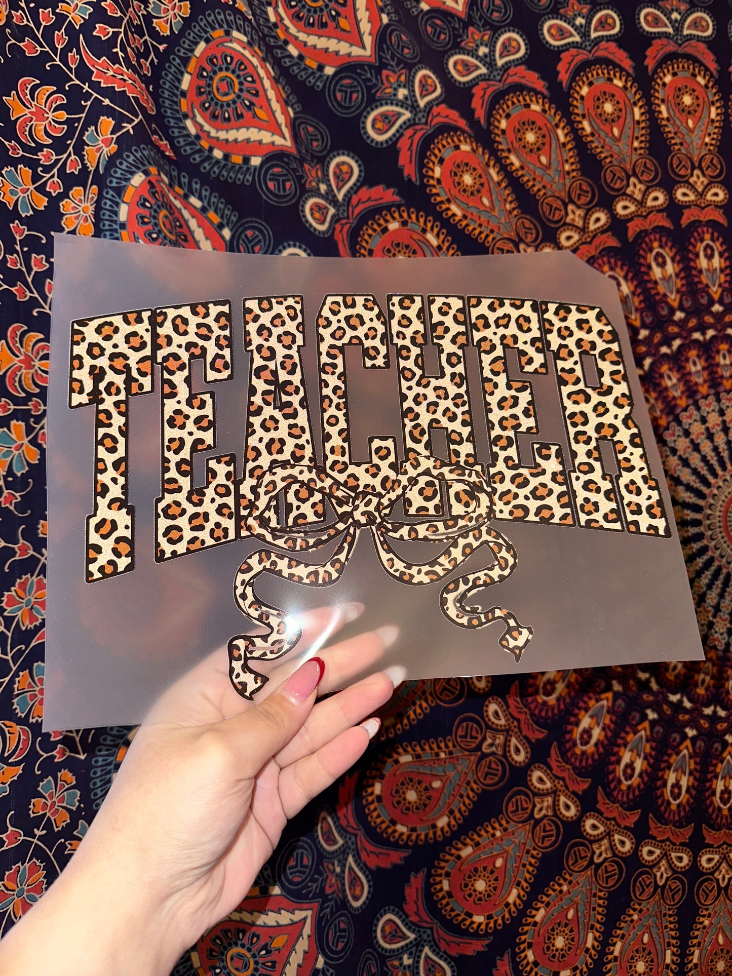 Teacher Leopard- B