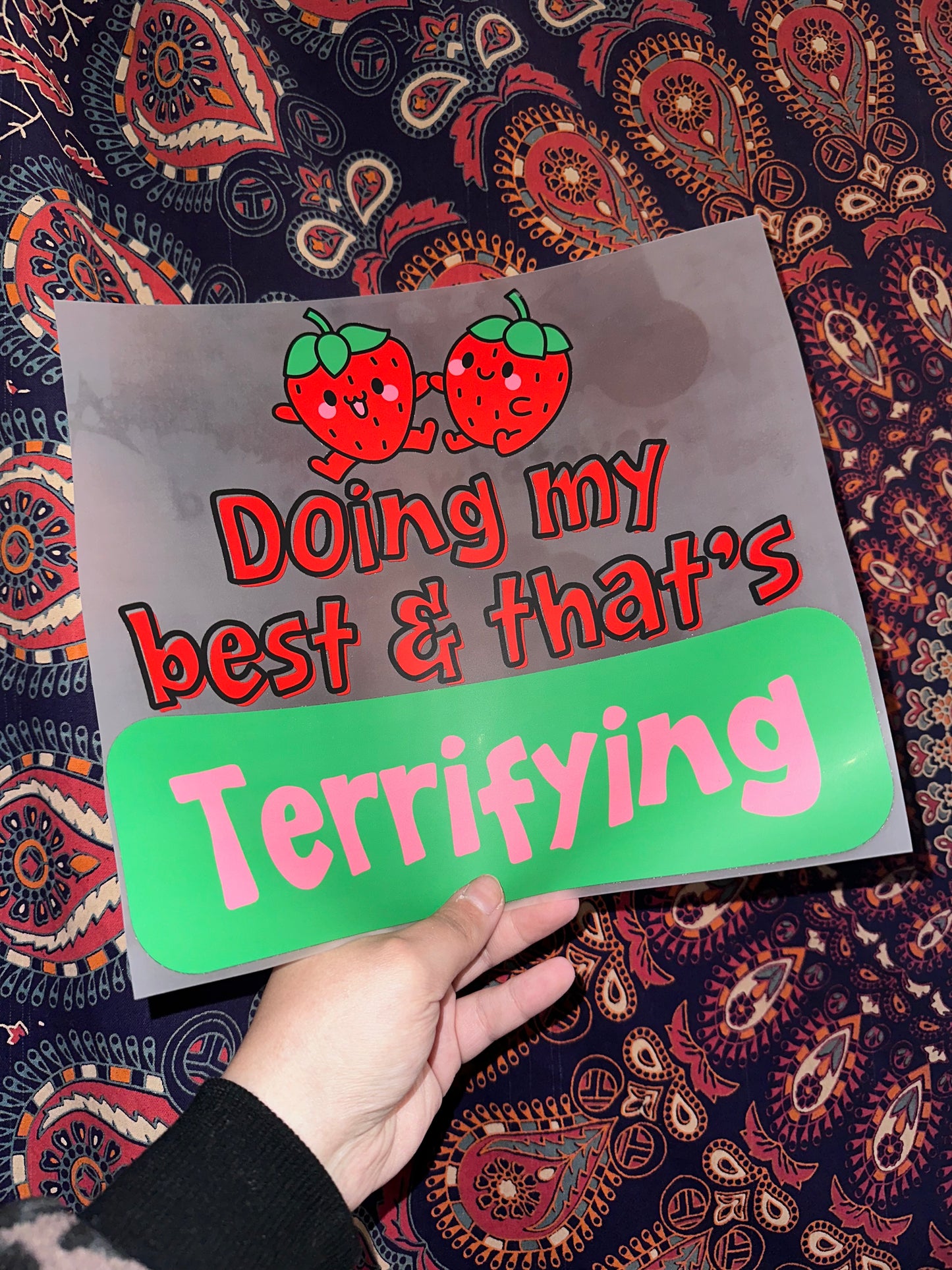 Doing My Best & That’s Terrifying