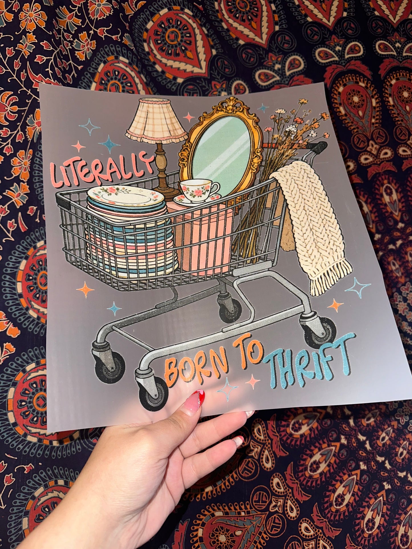 Literally Born To Thrift- F