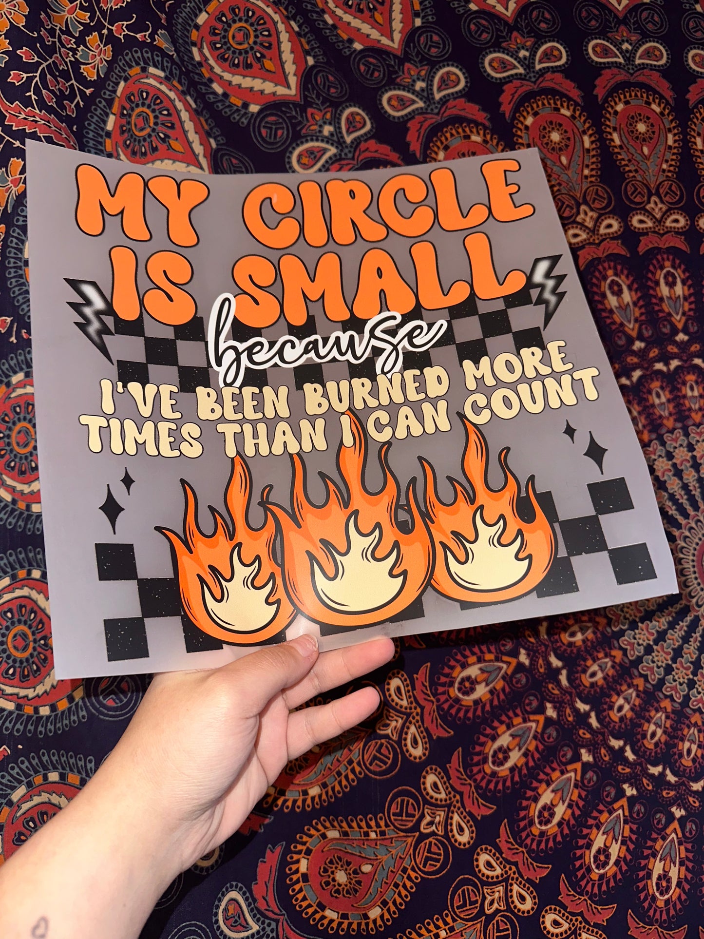 My Circle Is Small -B