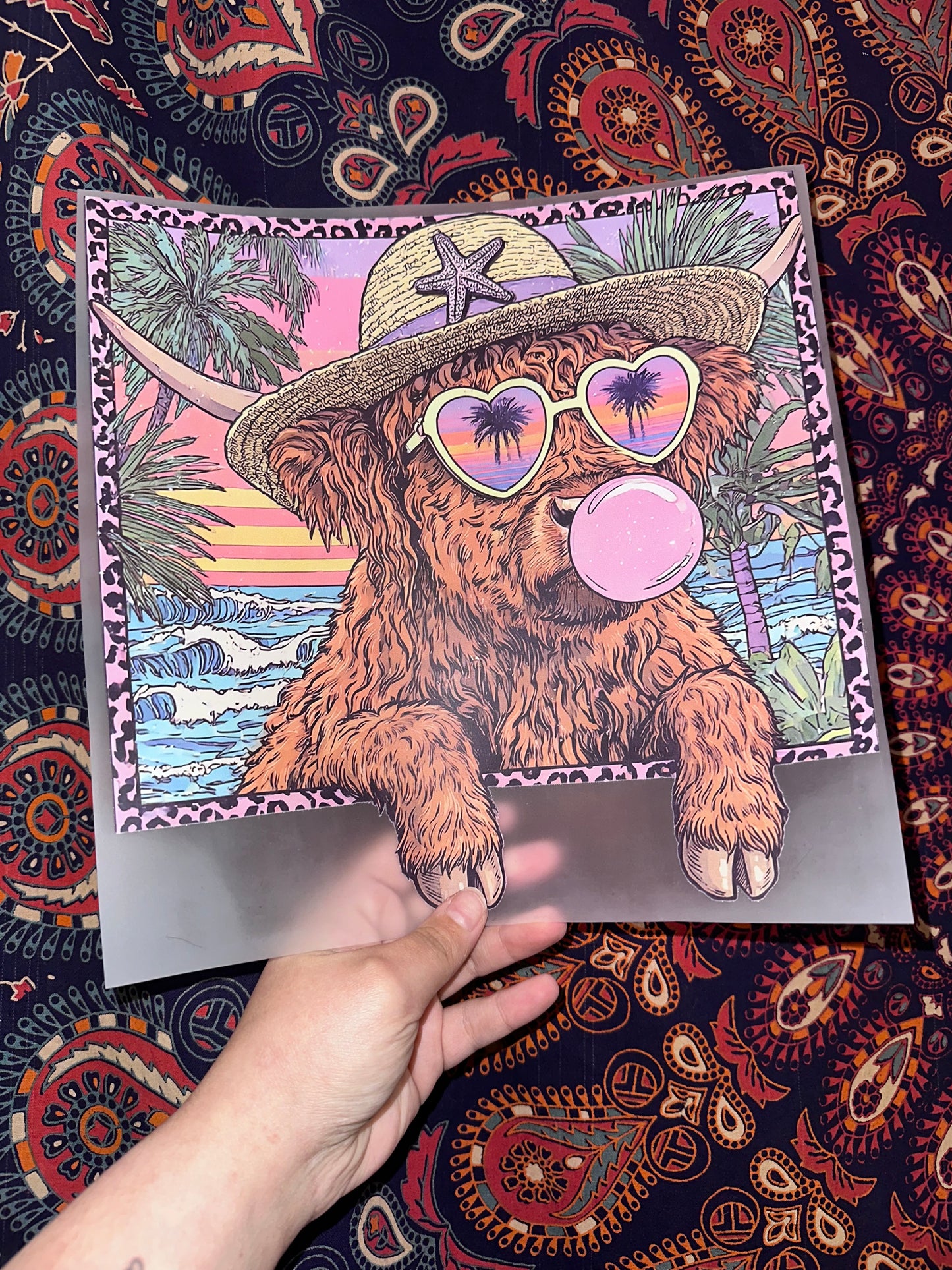 Cow w/ Bubblegum- E33