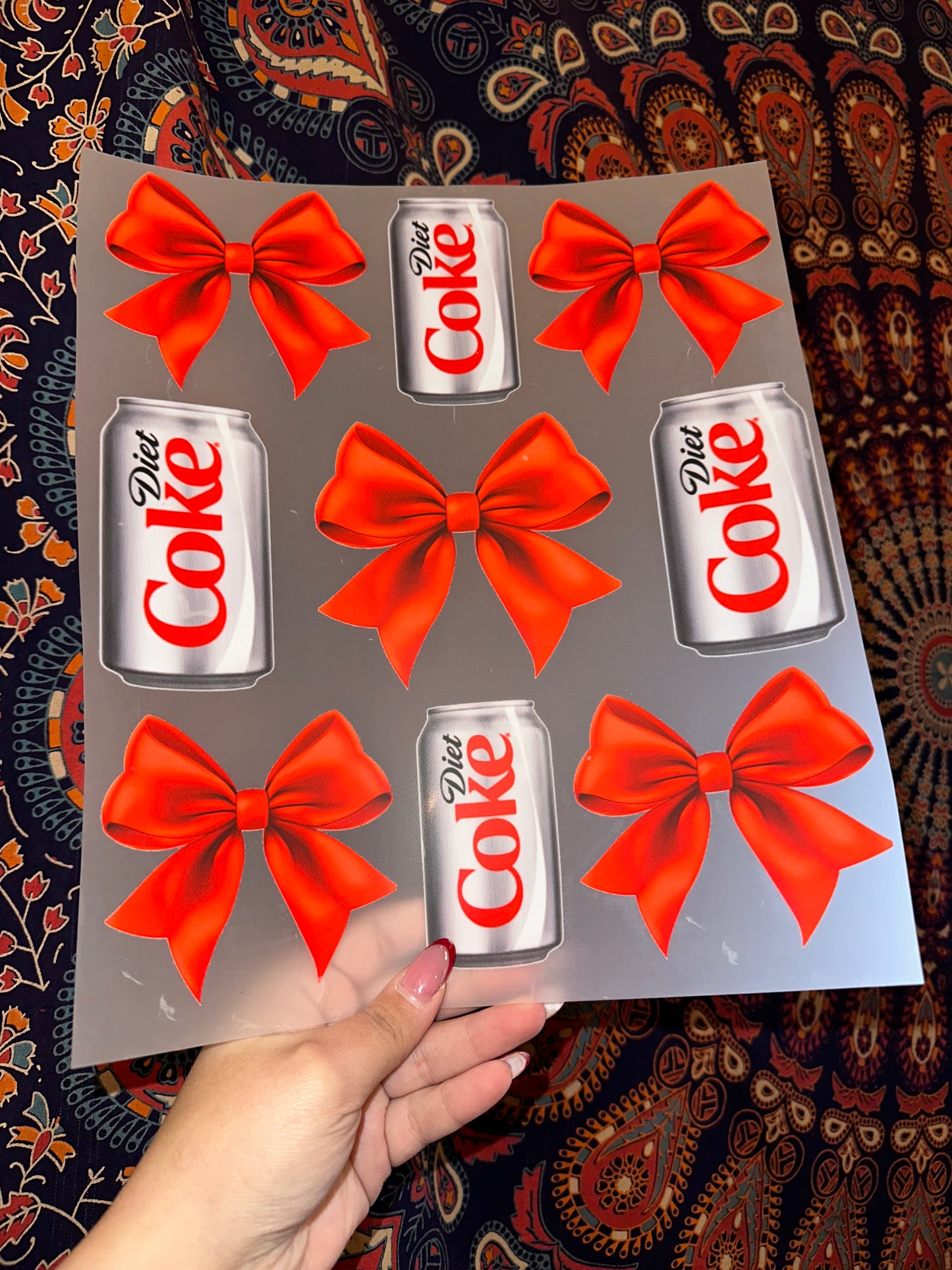 Diet Coke Red Bows- G