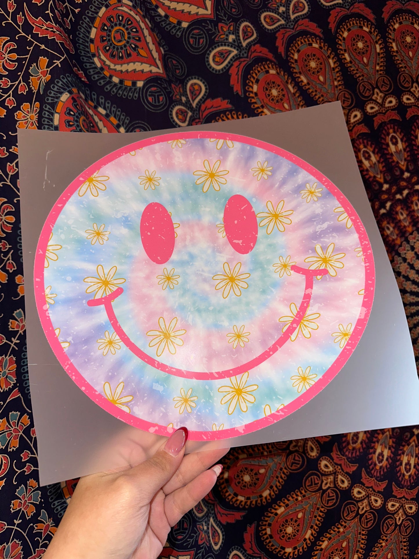 Tie-Dye Smiley