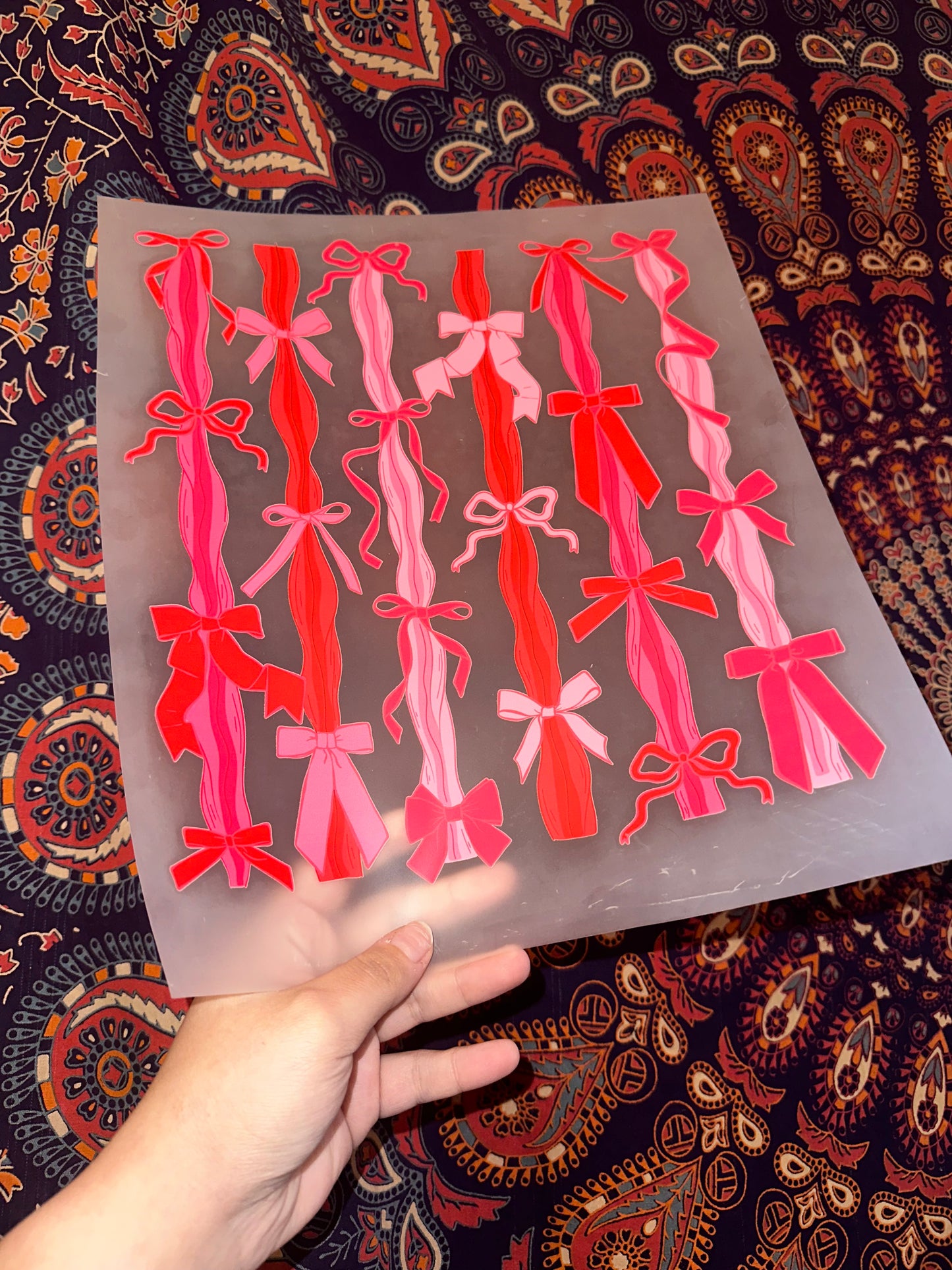 Red & Pink Bow’s -G
