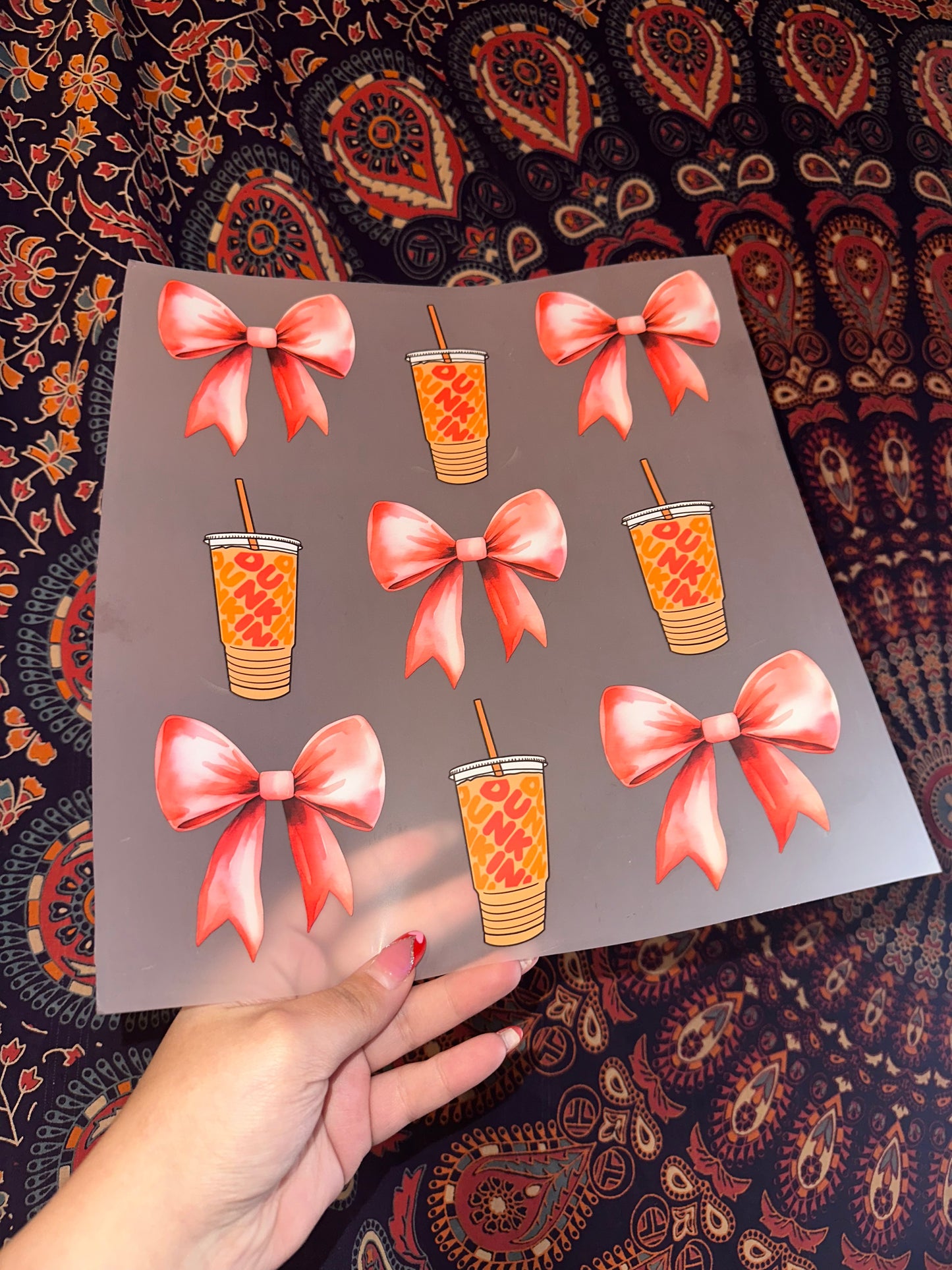 Dunkin D Bows Collage- A24
