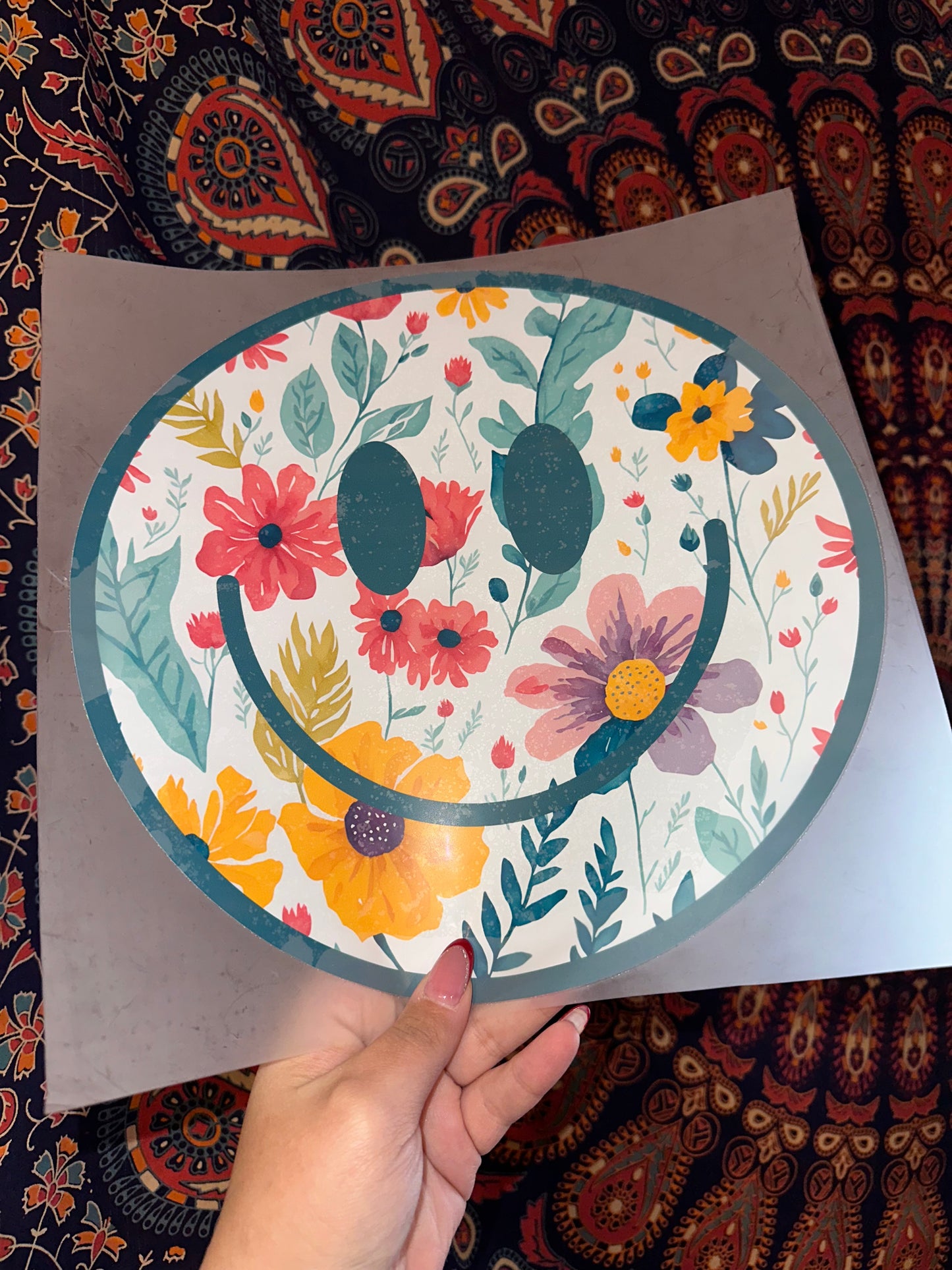 Floral Smiley
