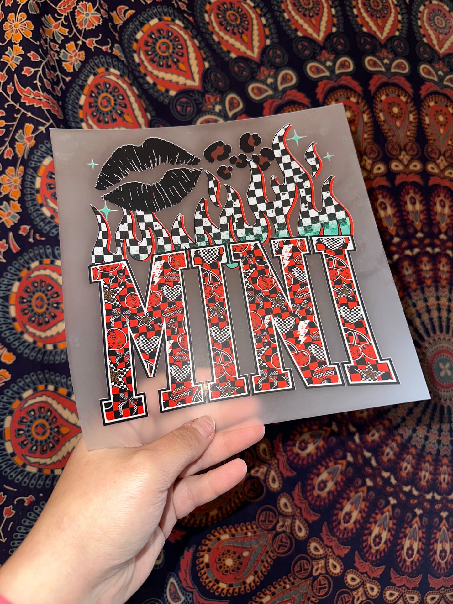 Mini Flame Checkered (Youth)- H