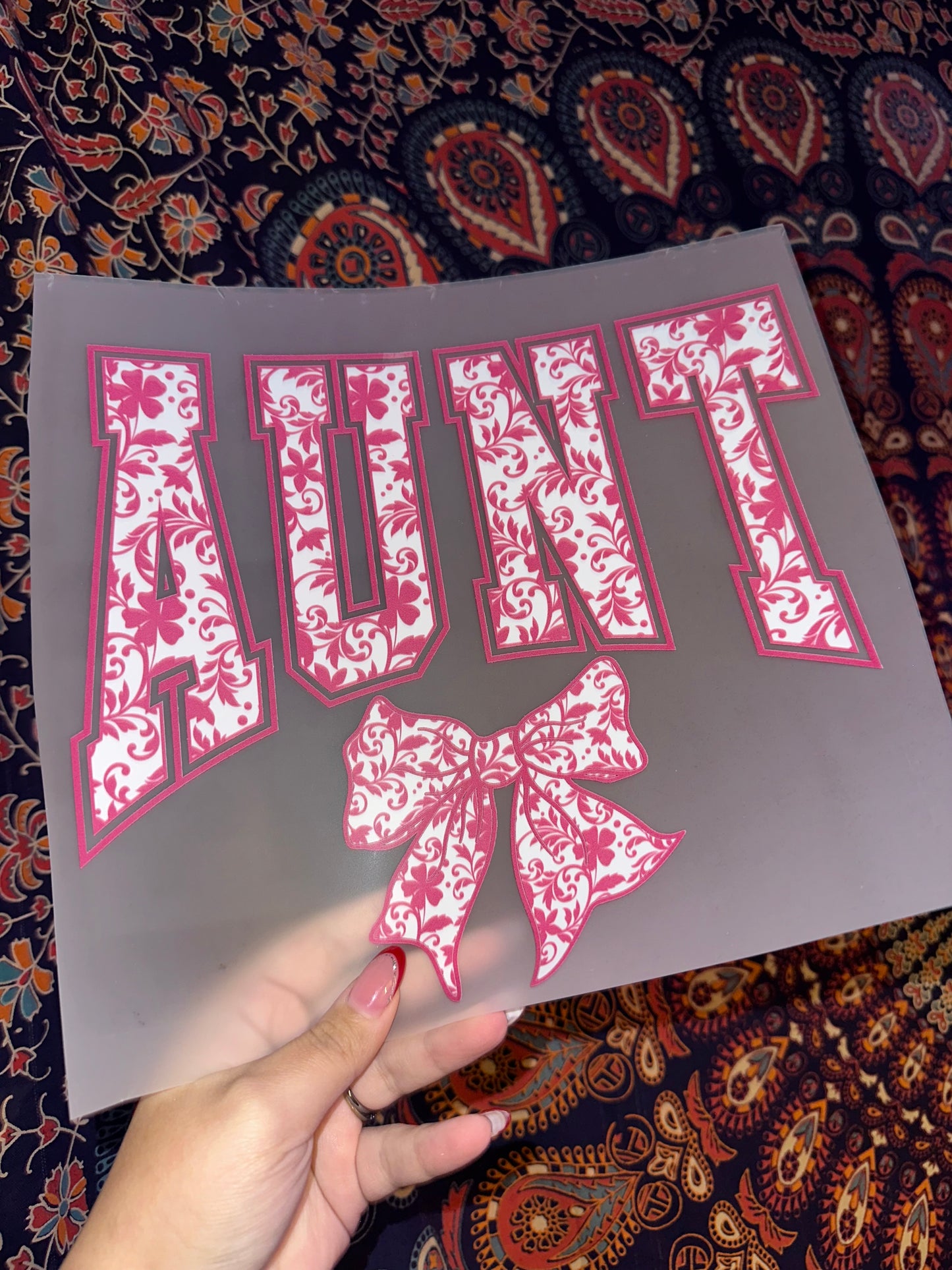 Pink Coquette Aunt