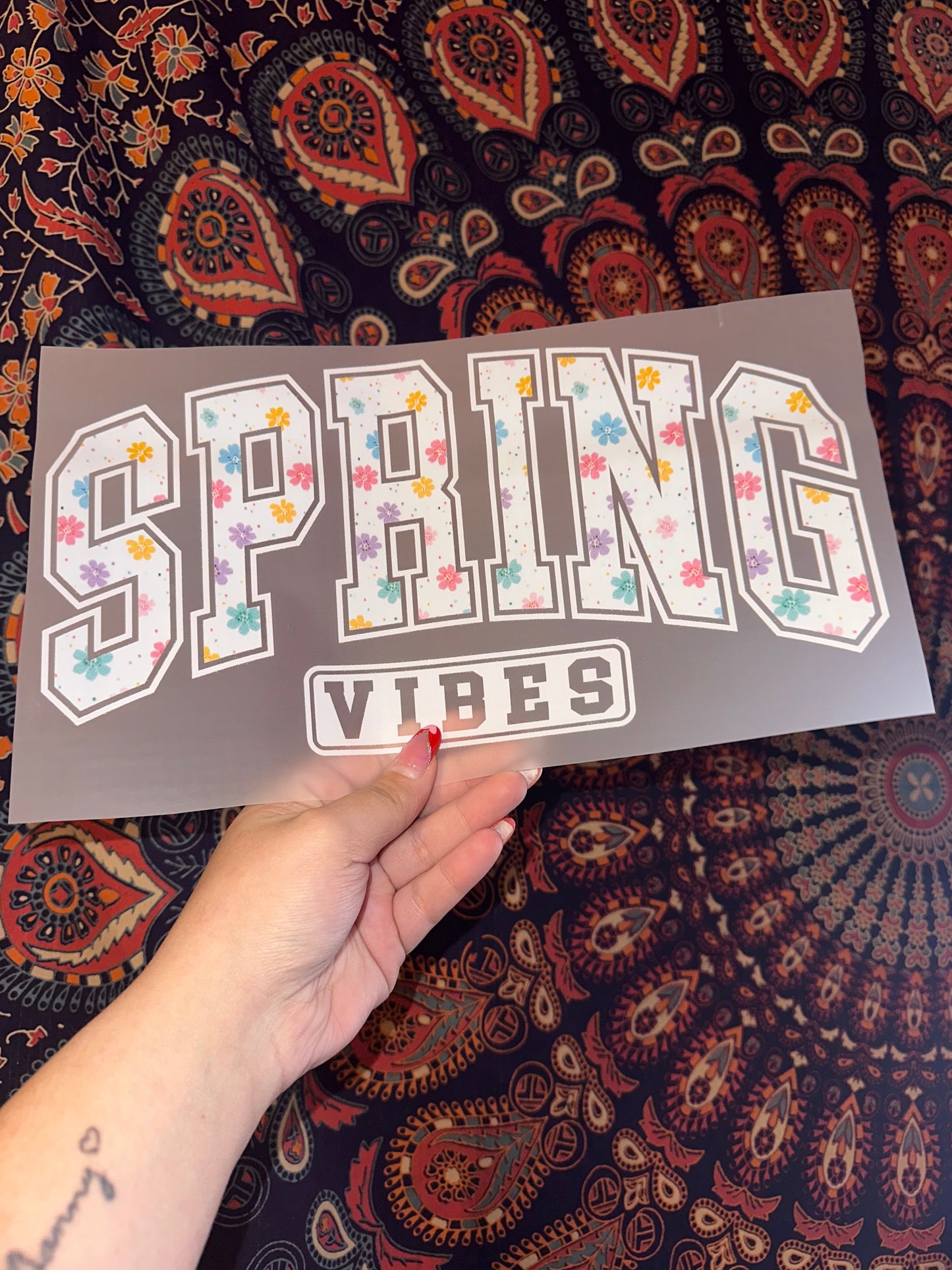 Spring Vibes- D