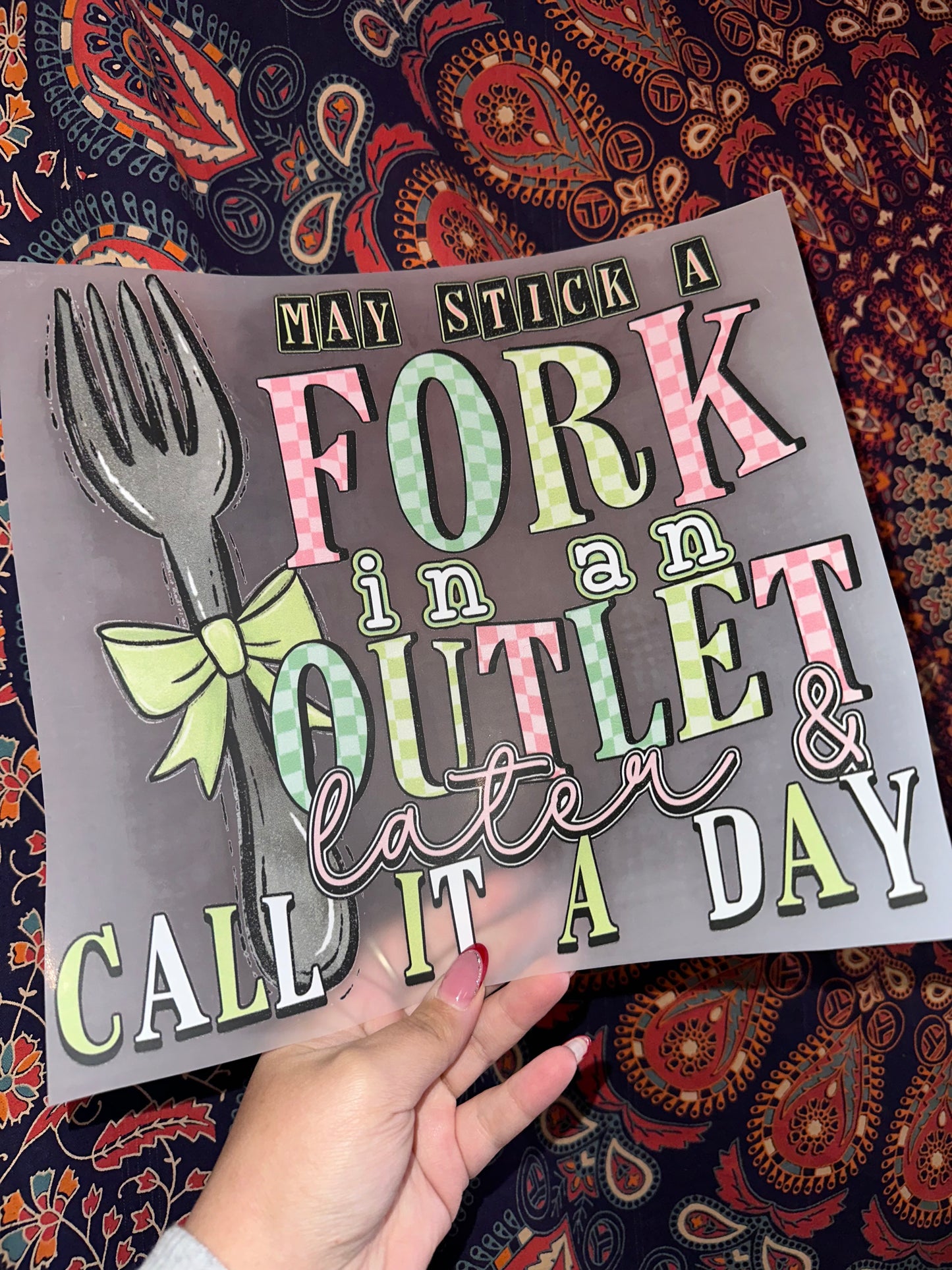May Stick A Fork- C