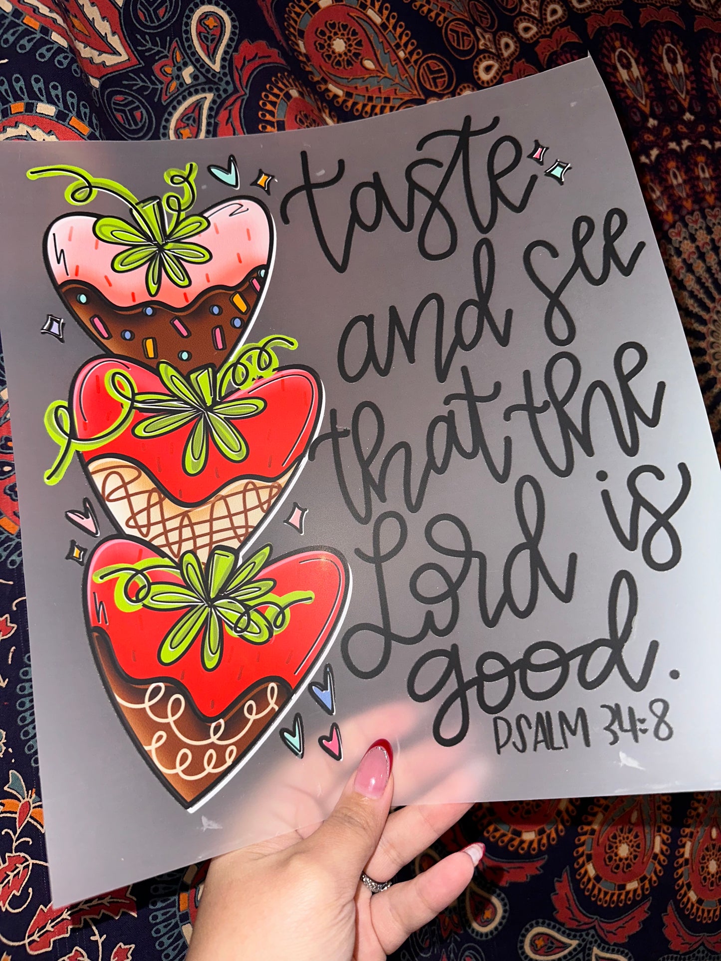 Taste and See That The Lord Is Good
