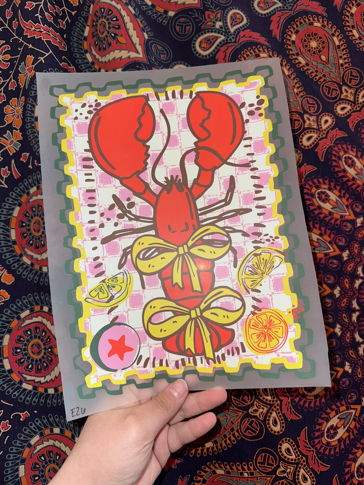 Lobster w/ Lemons- E26