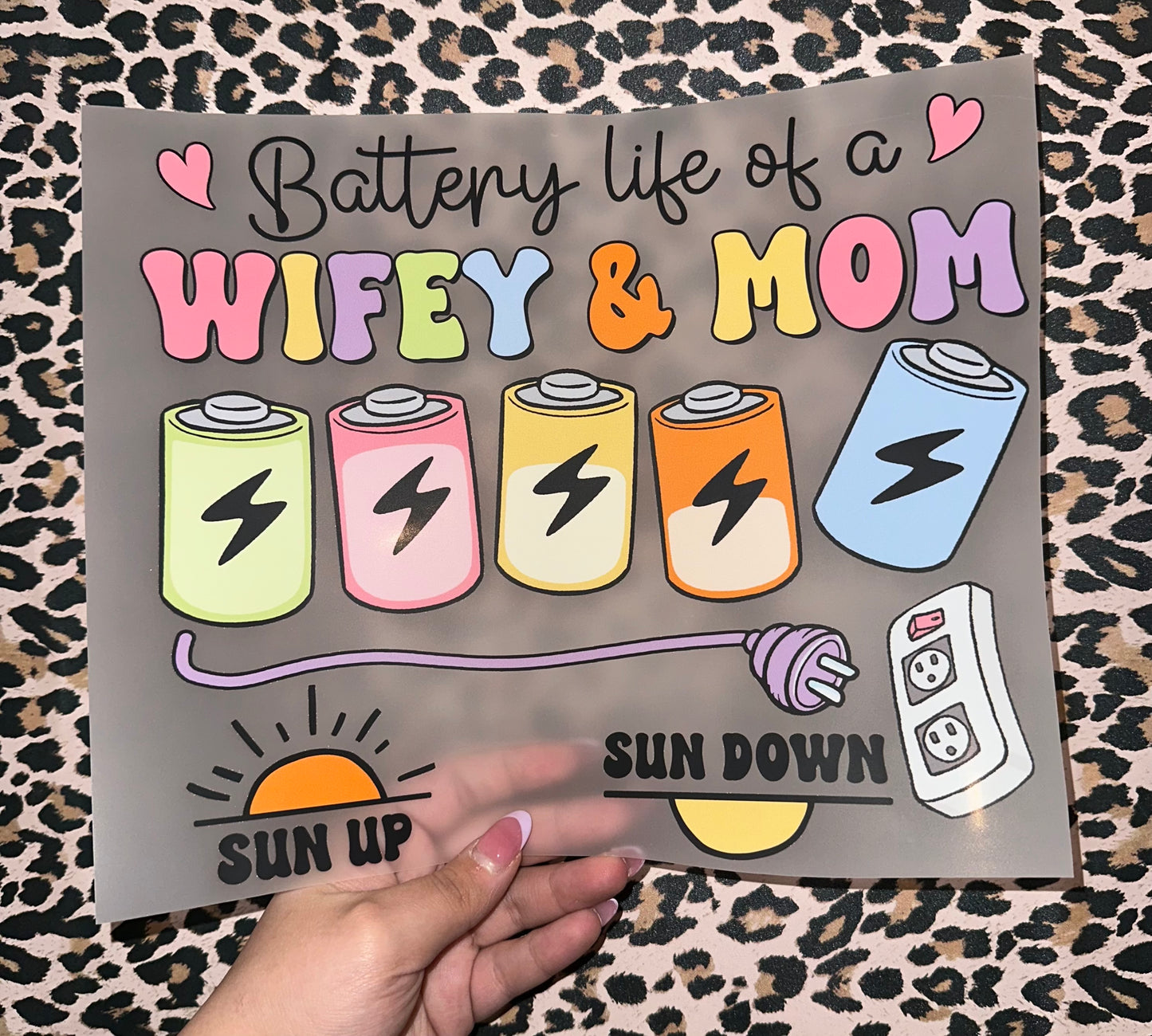 Battery Life Of A Wifey & Mom - H