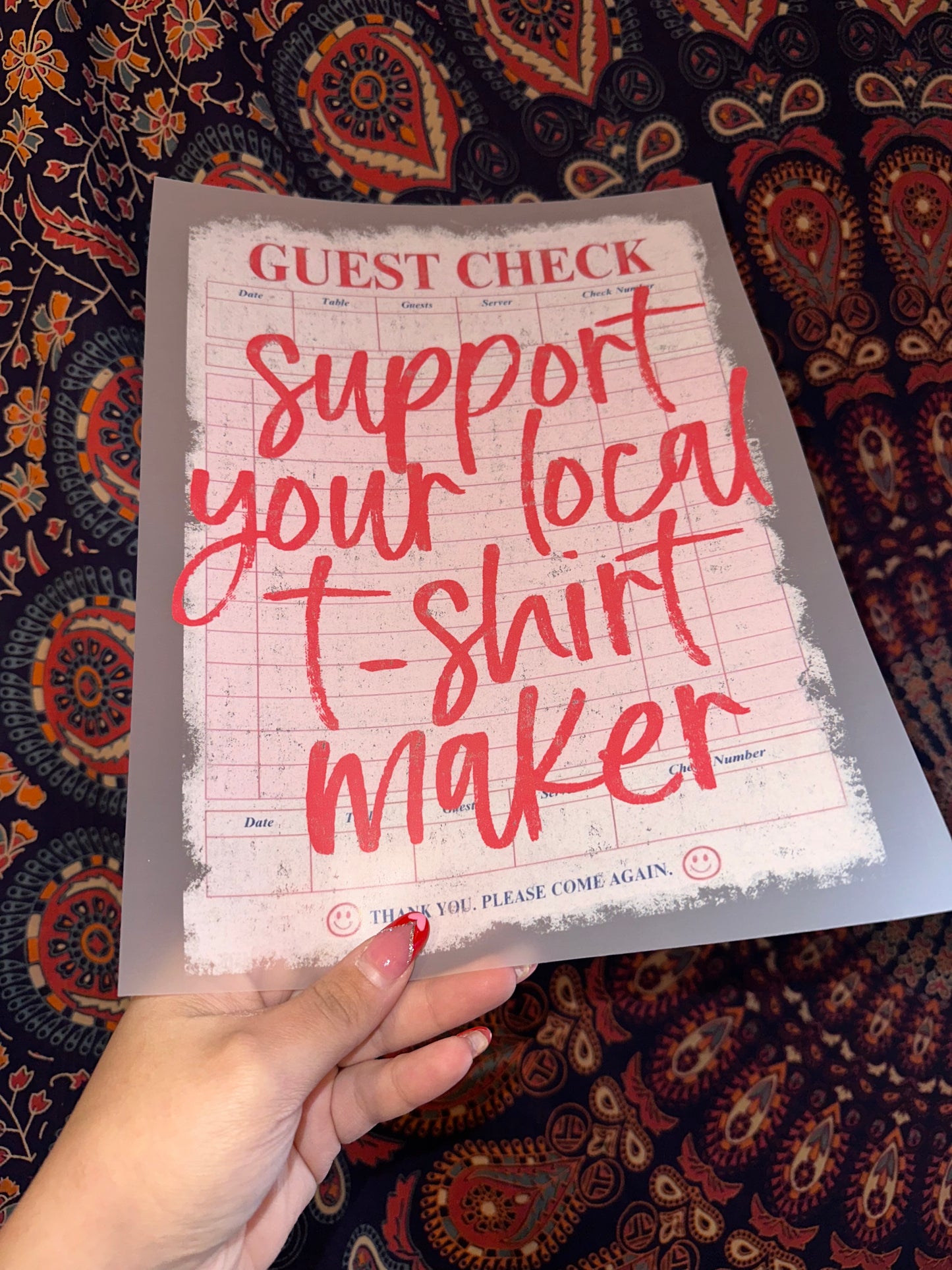 Support Your Local T-Shirt Maker - C