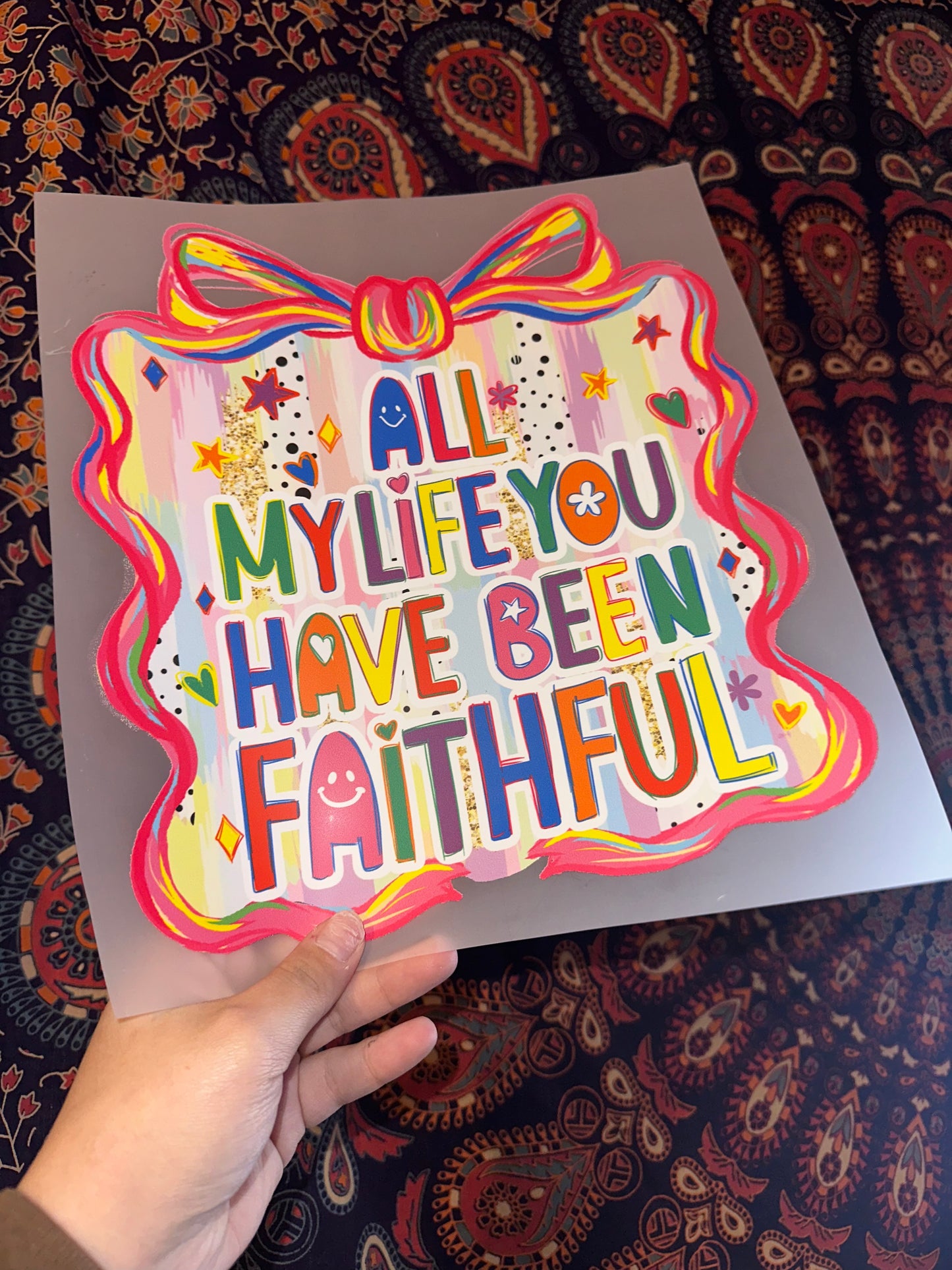 All My Life You Have Been Faithful- C