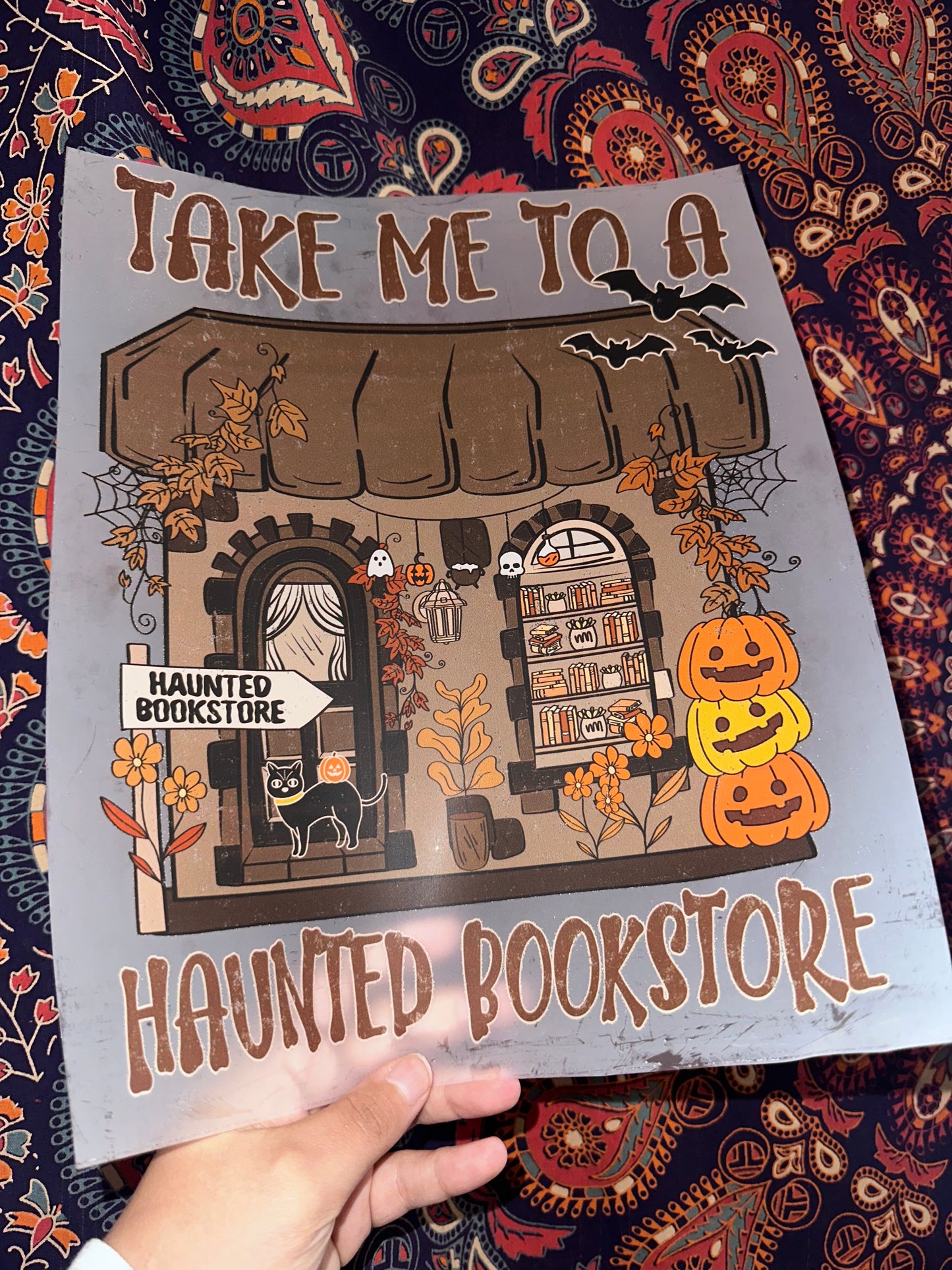 Take Me To A Haunted Bookstore- F110
