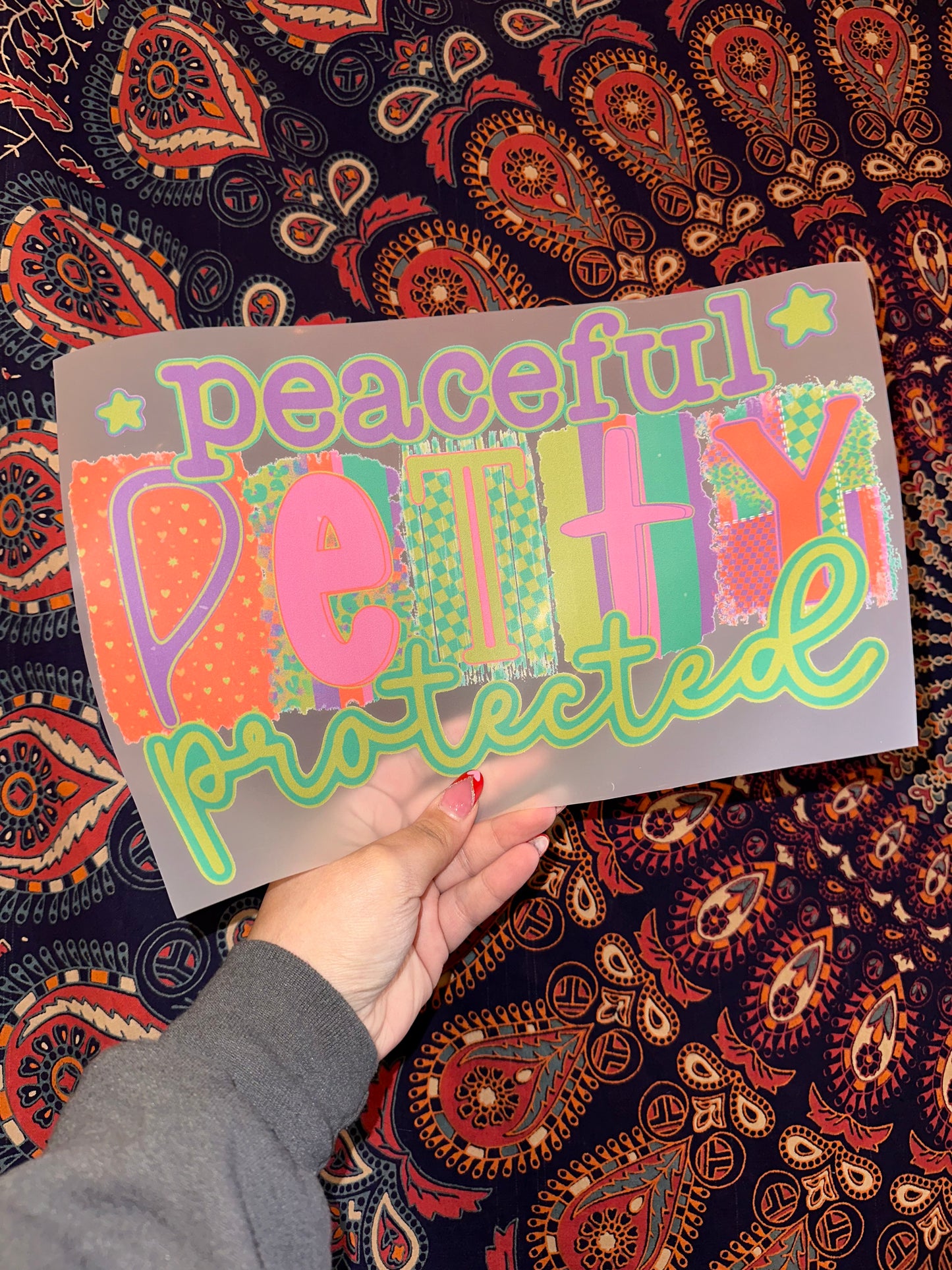 Peaceful Petty Protected- B74