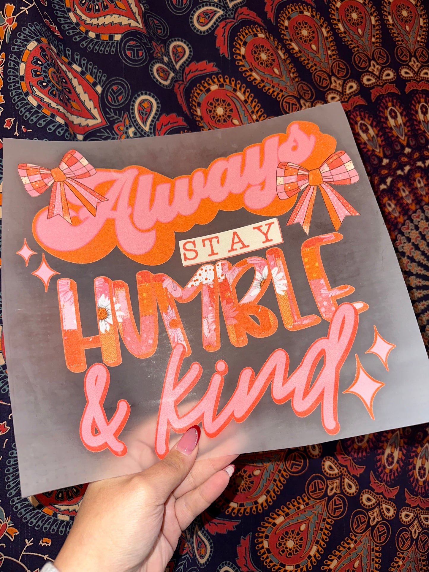 Always Stay Humble & Kind- C10