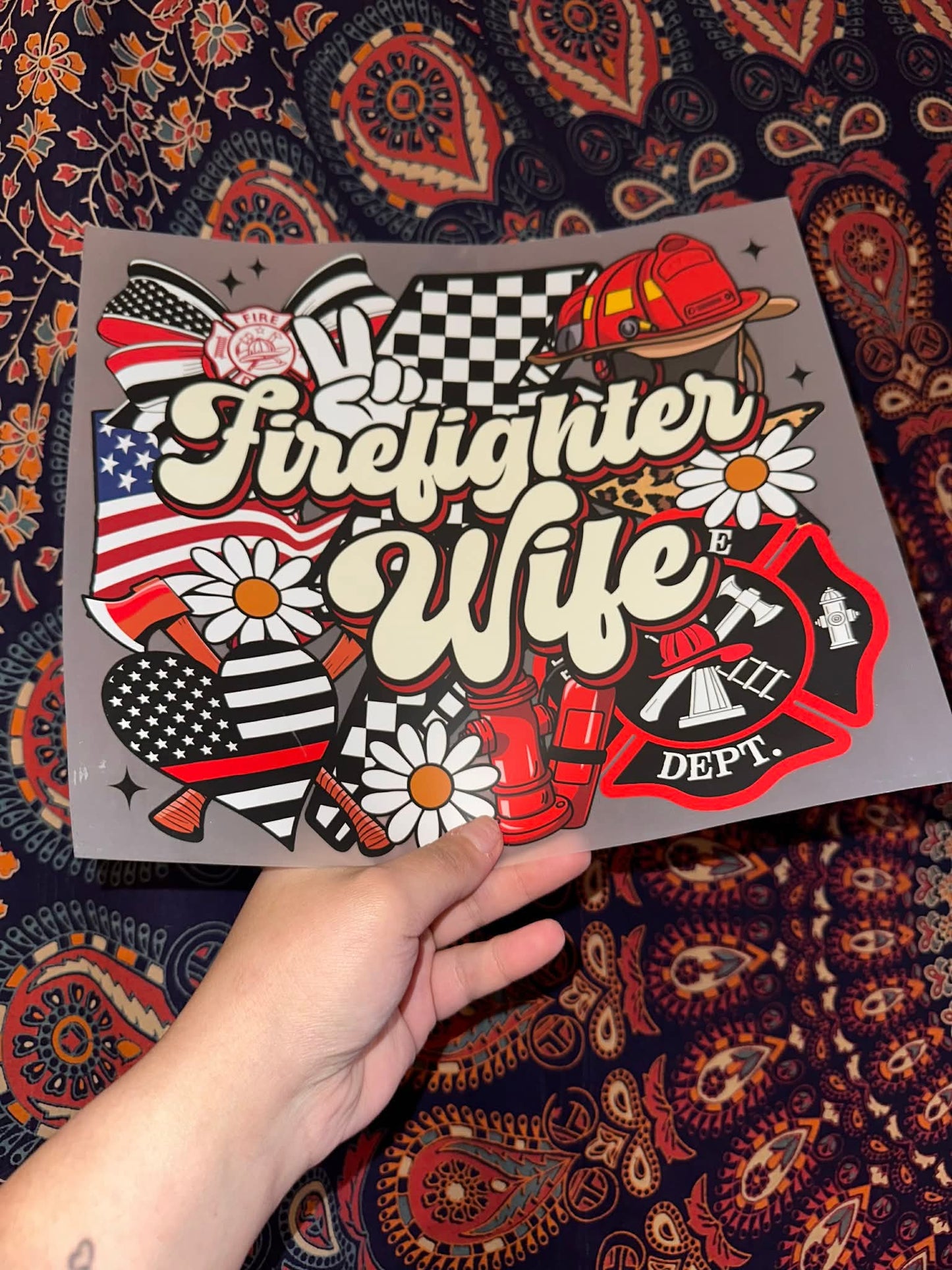 Firefighter Wife -A