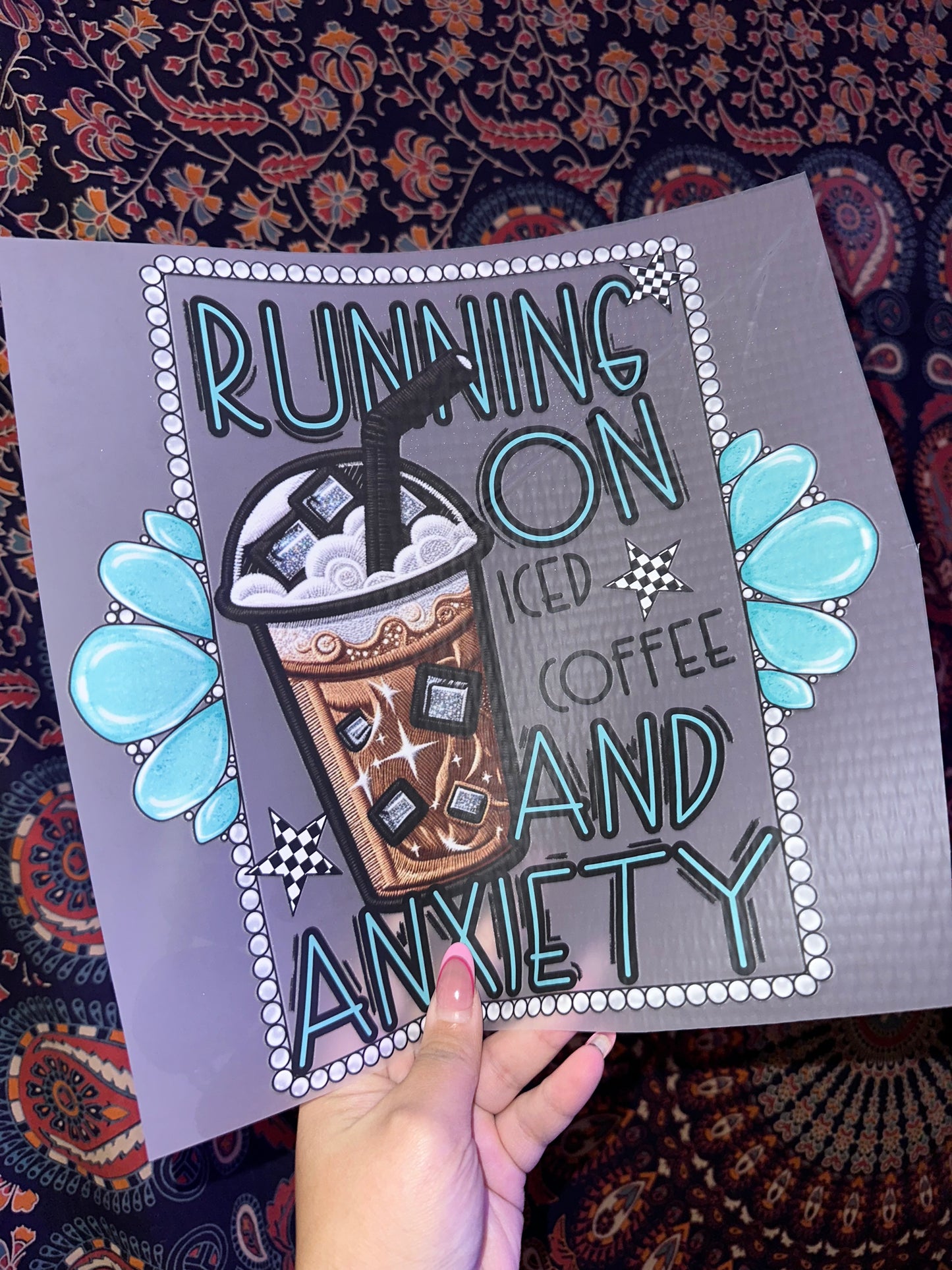 Running On Iced Coffee and Anxiety- H