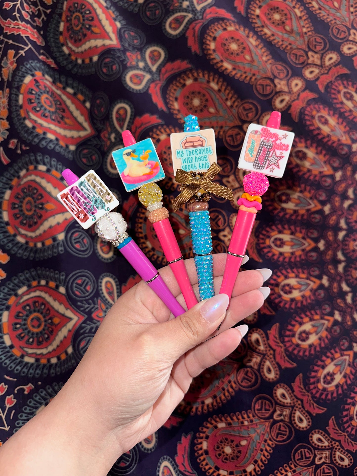 Pre-Made Beaded Pens