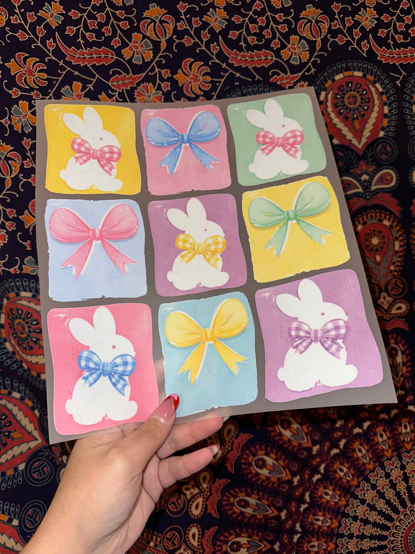 Bunnies & Bows Collage