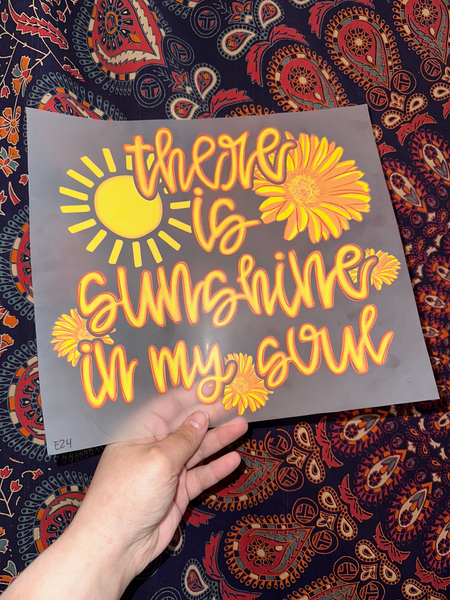 There Is Sunshine In My Soul- E24