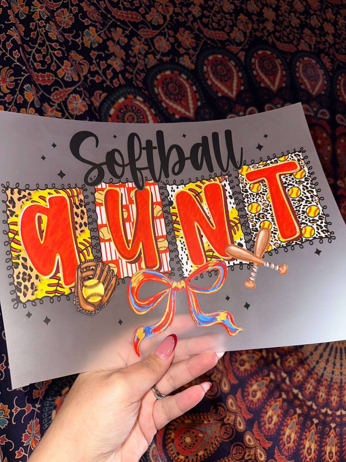 Softball Aunt