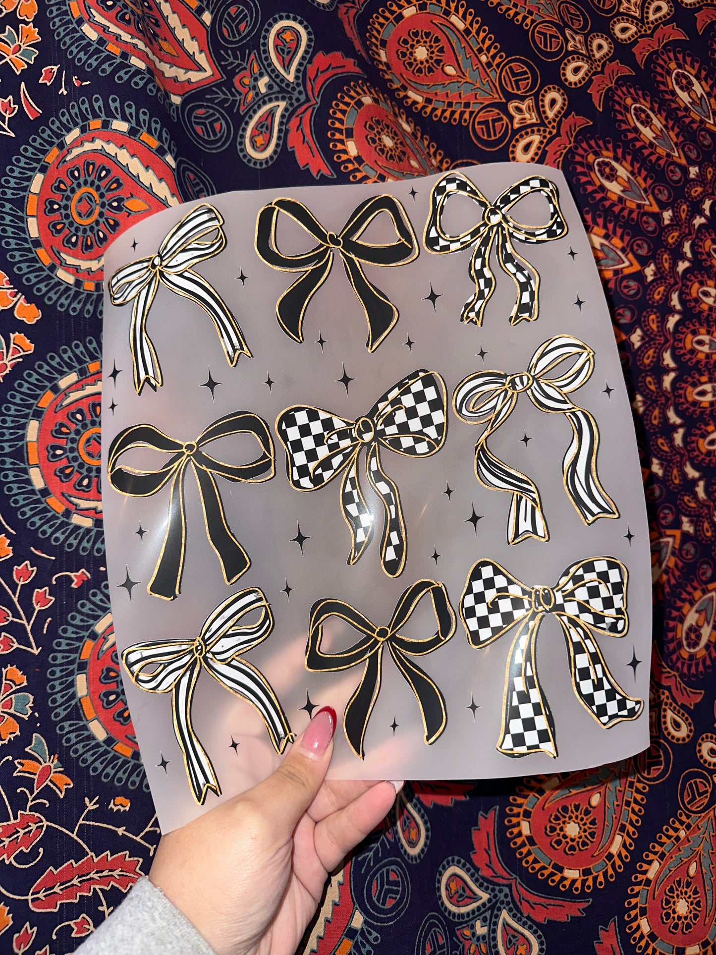 Checkered Bows