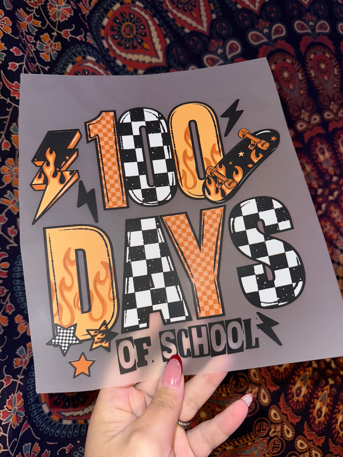 100 Days Of School Boy - A6