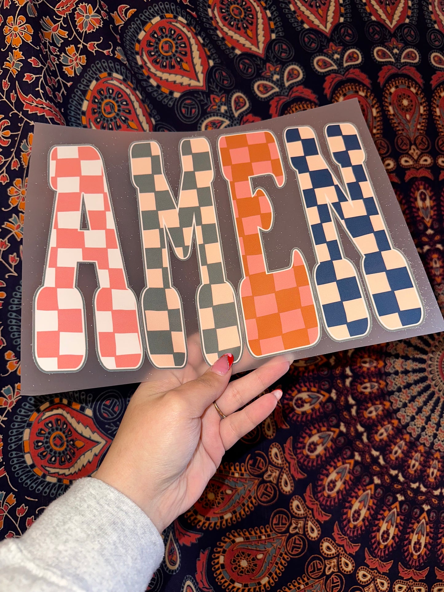 Checkered Amen- C