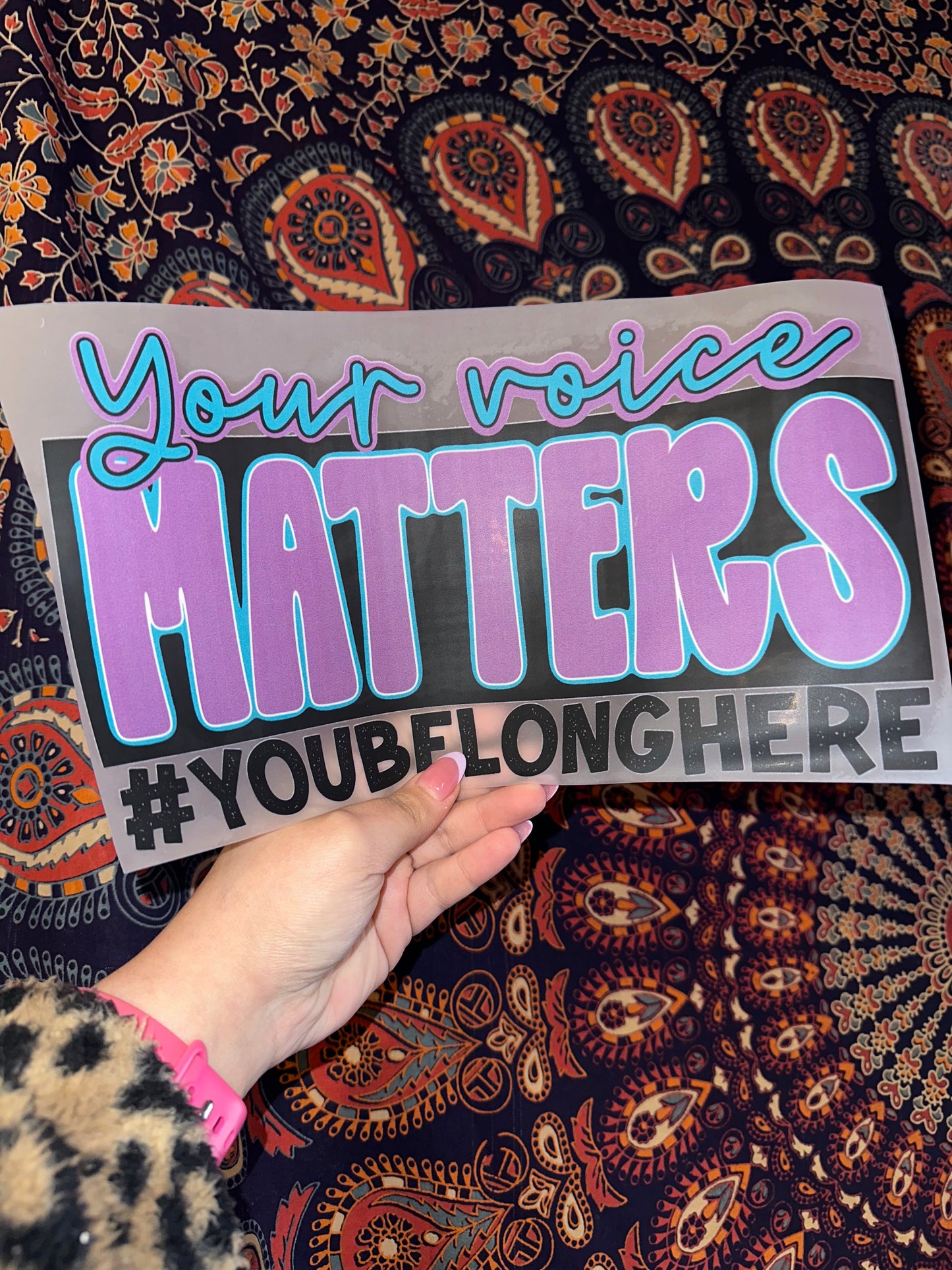 Your Voice Matters -B