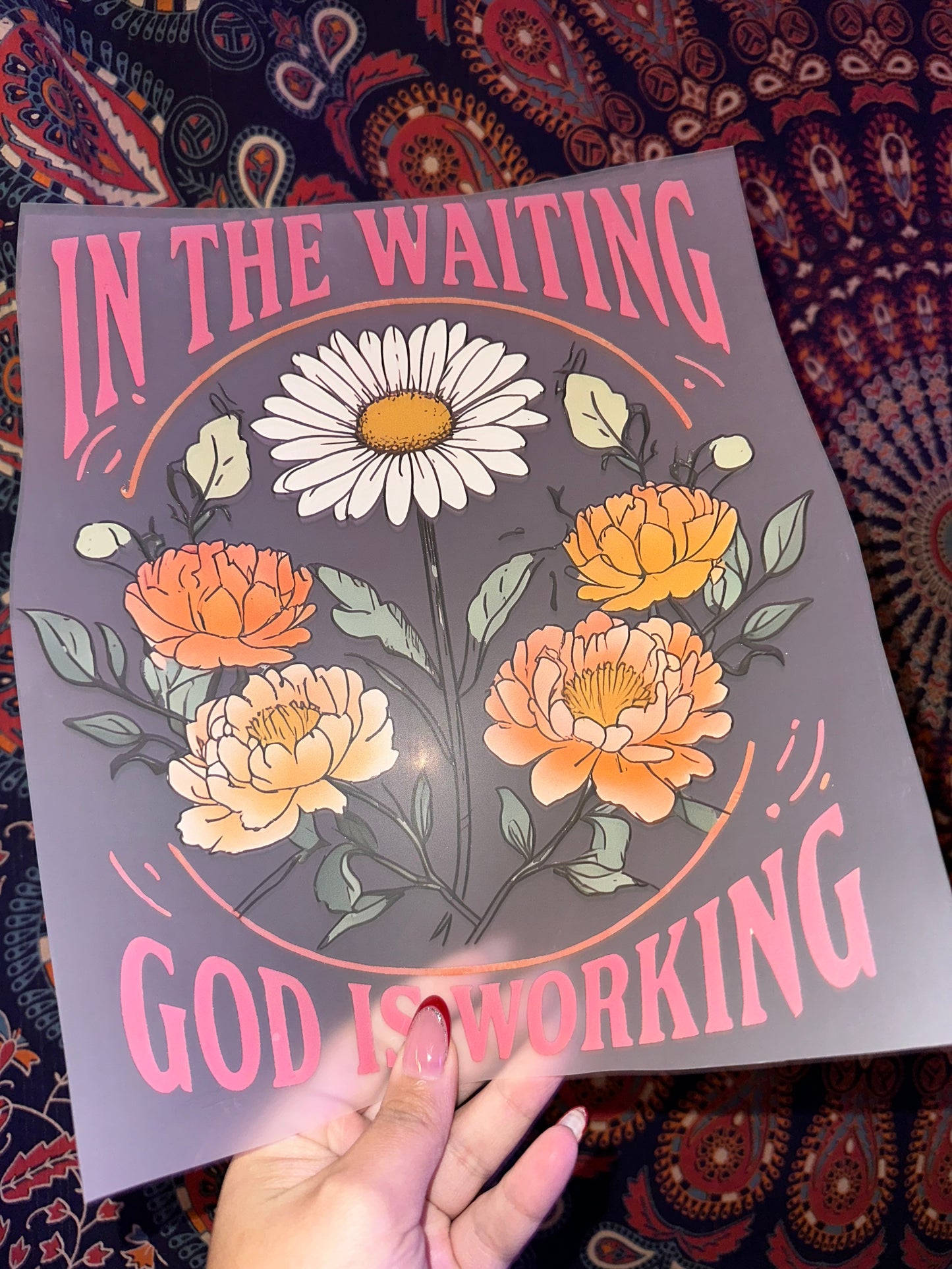 In The Waiting God Is Working