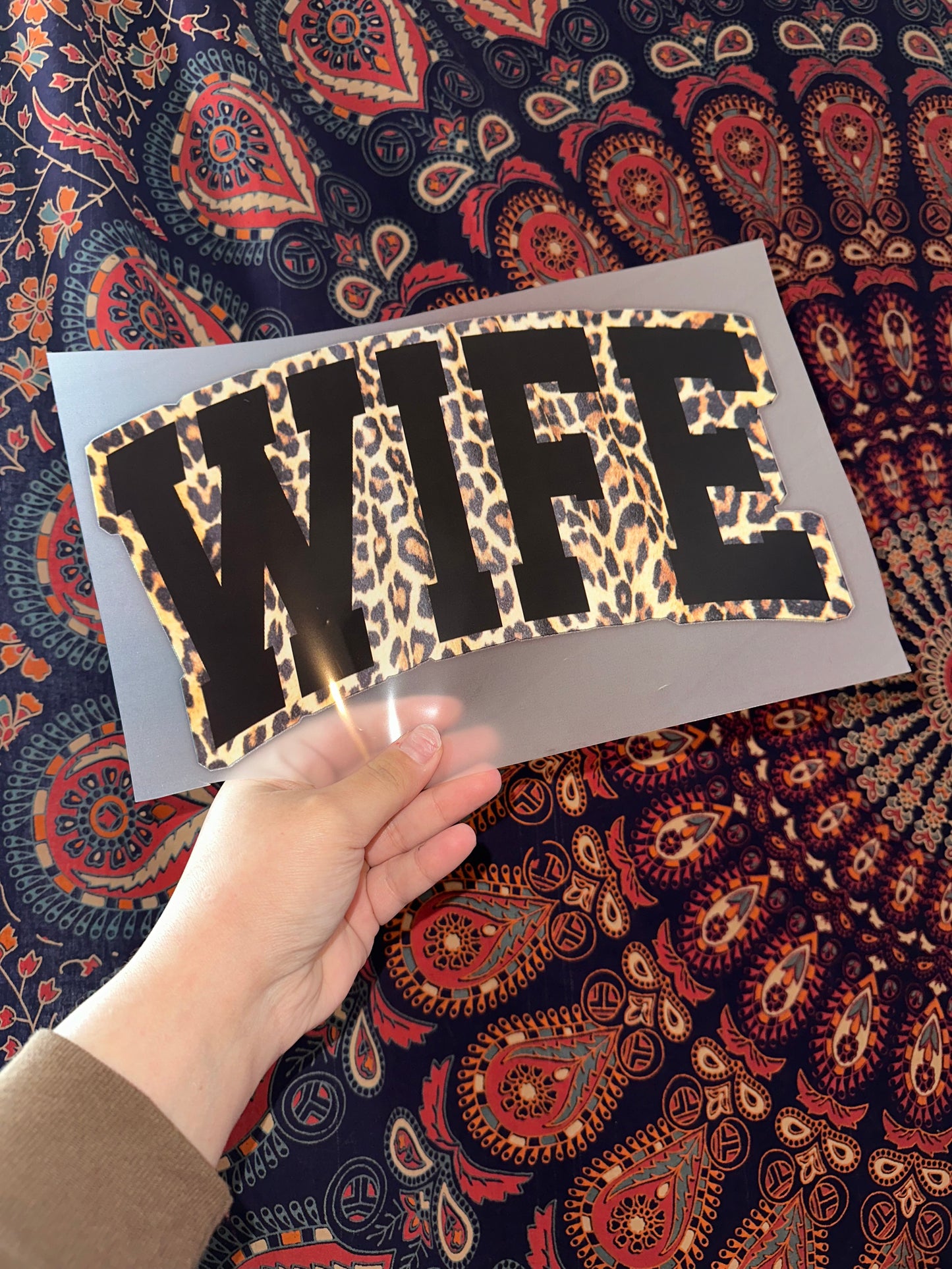 Wife Leopard Print- B