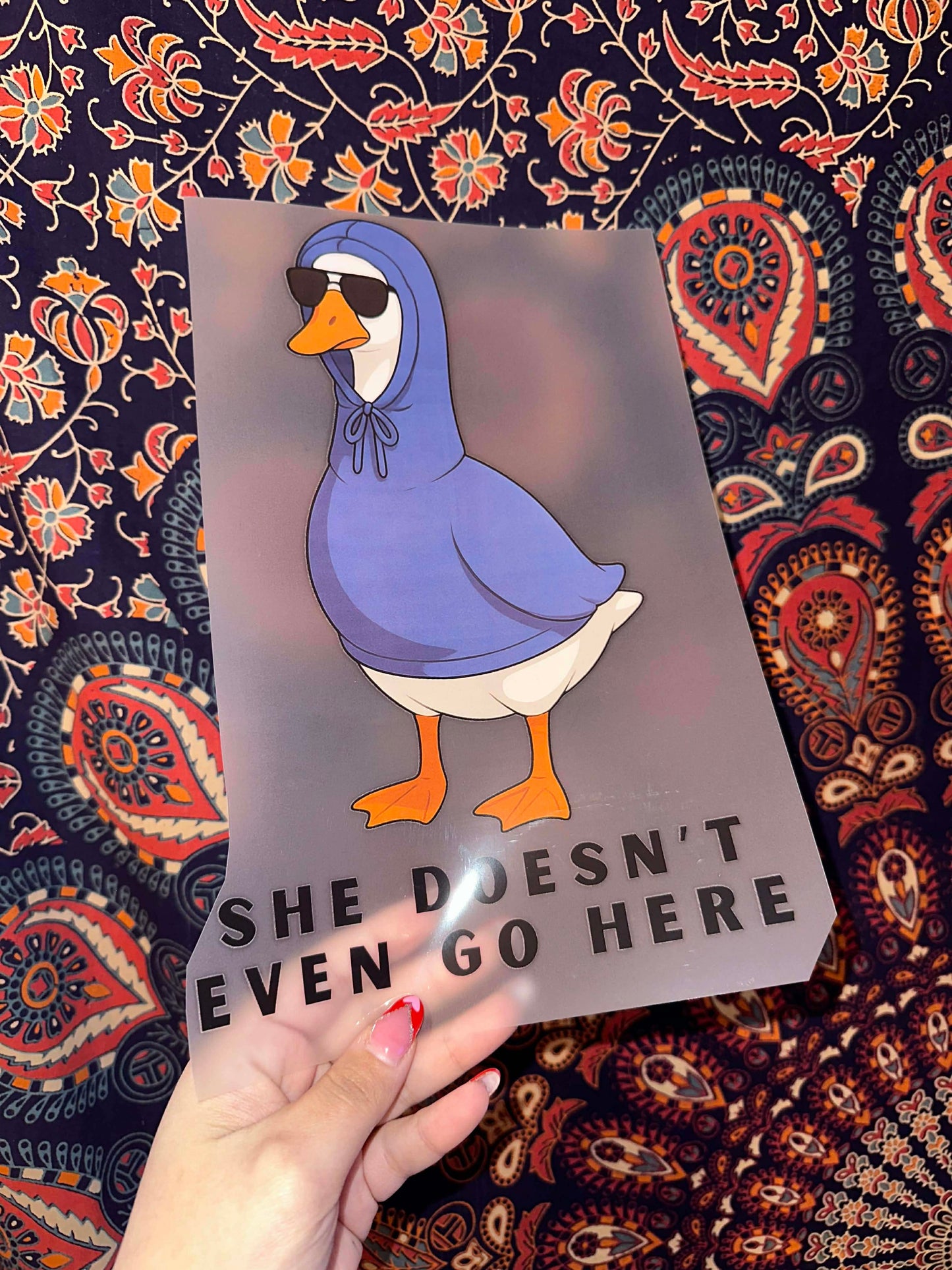 She Doesn’t Even Go Here Goose