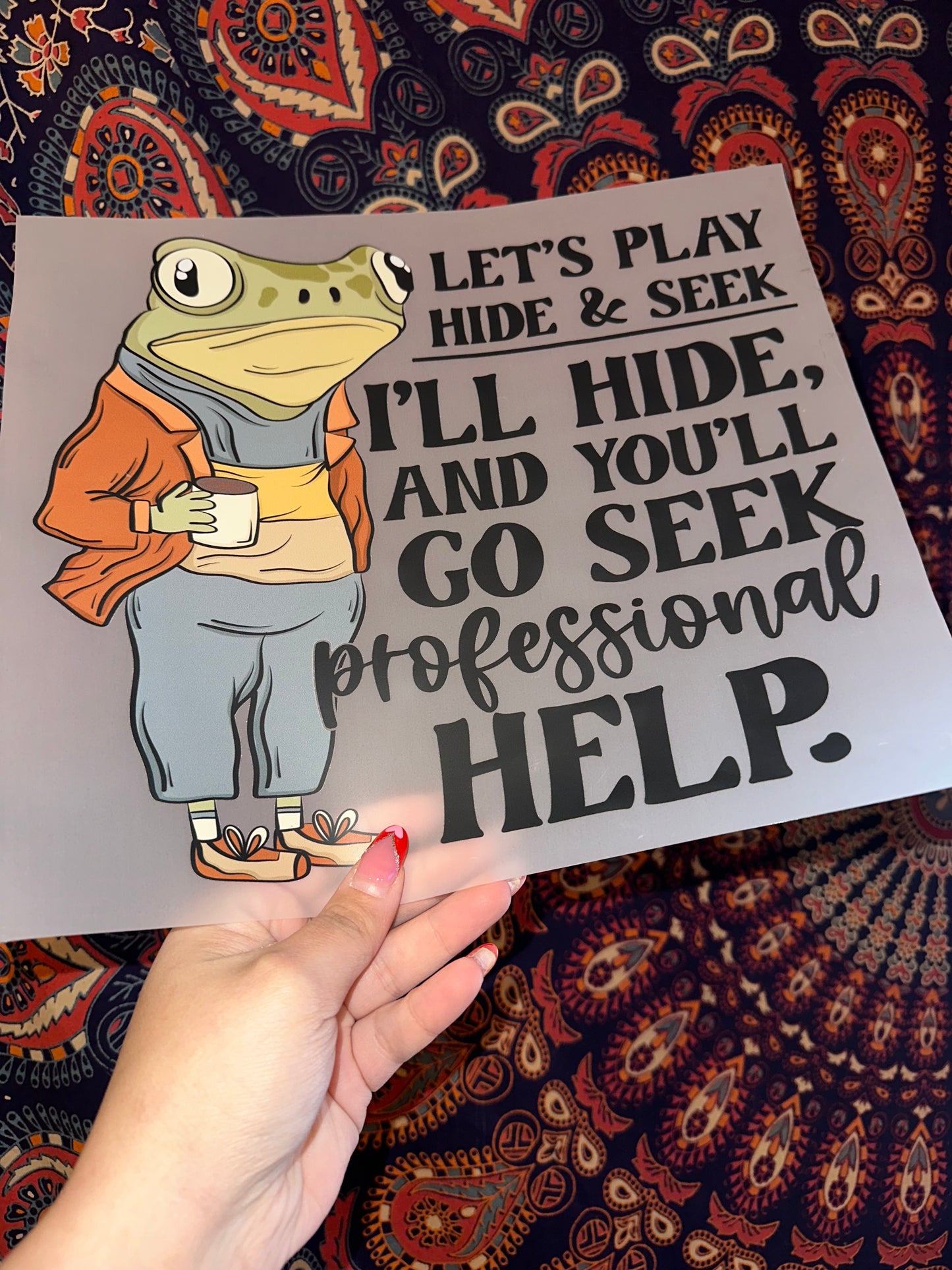 Let’s Play Hide & Seek- C