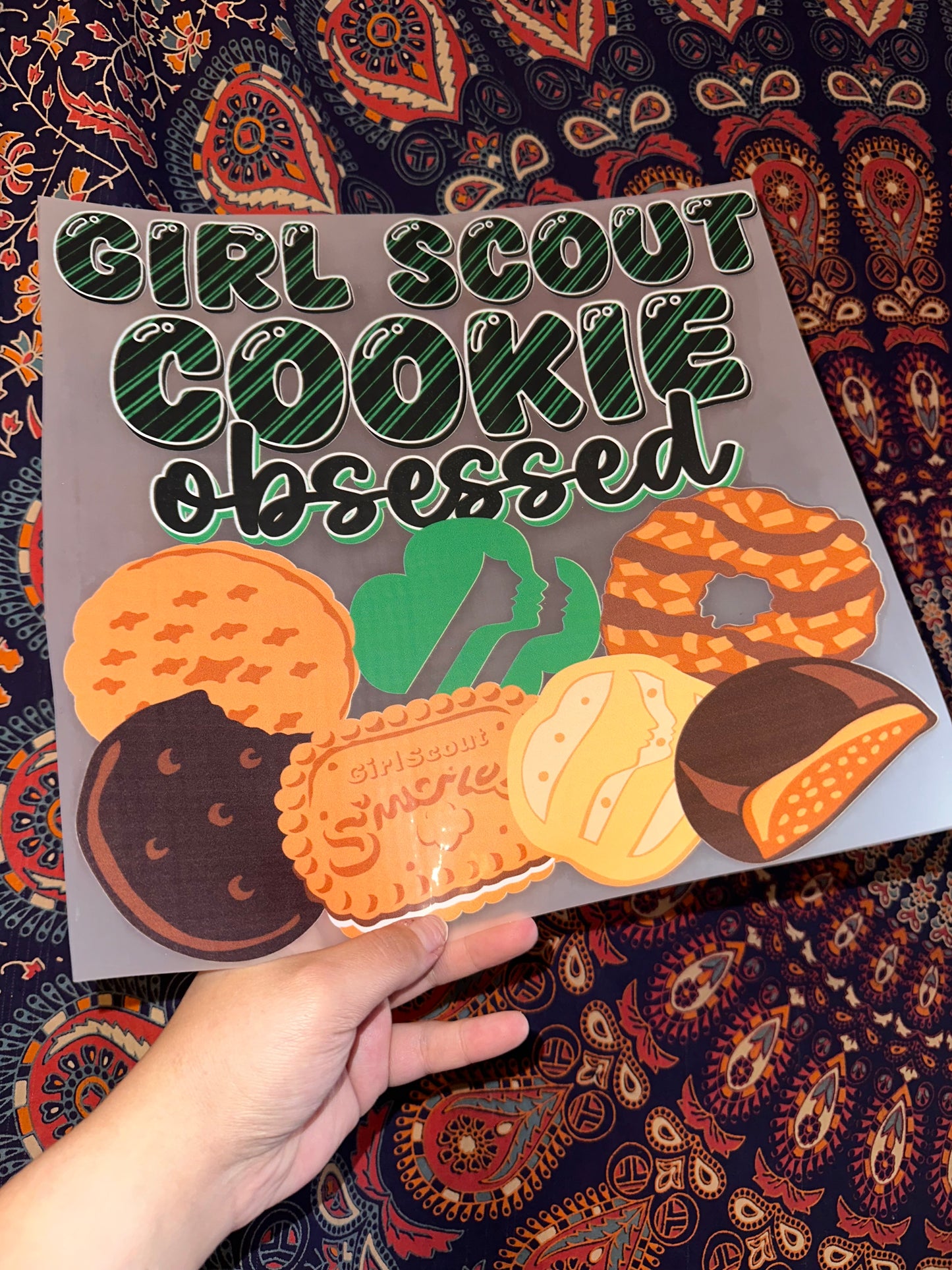Girl Scout Cookie Obsessed- F7