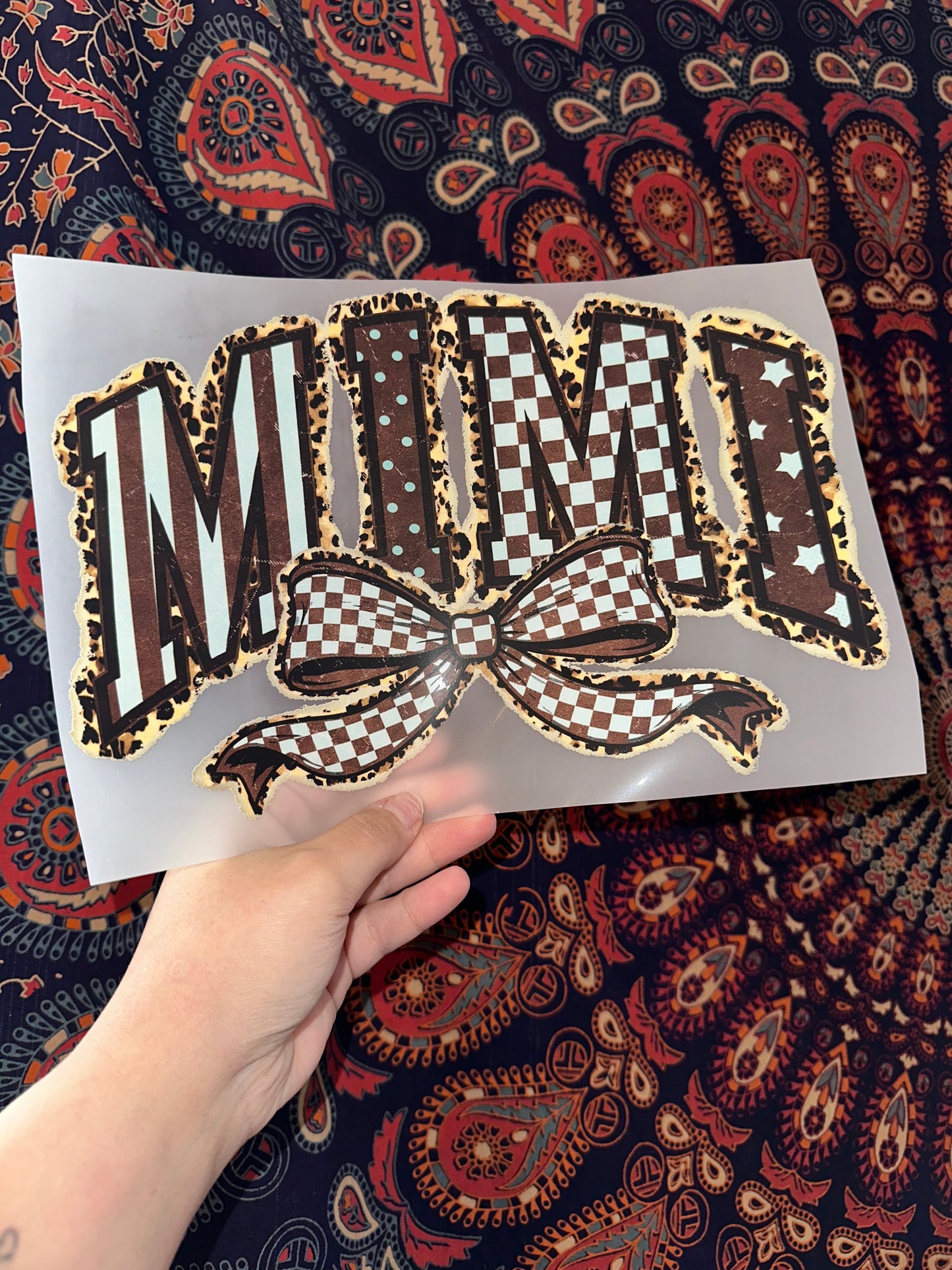 Mimi Patterned -H