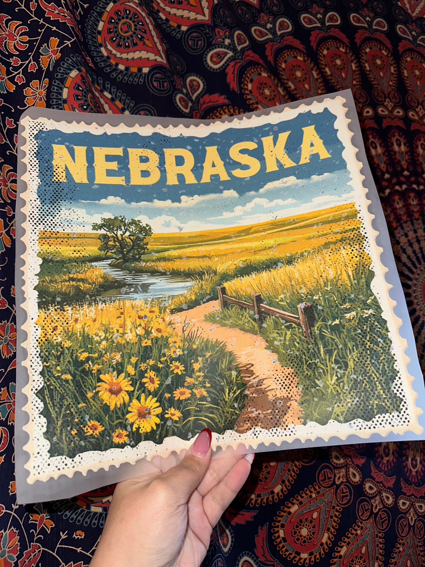 Nebraska Stamp