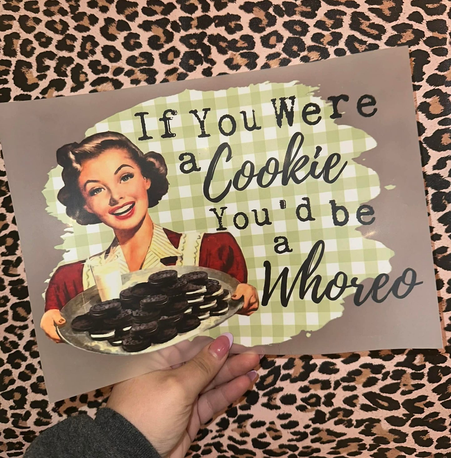 If You Were a Cookie…-H