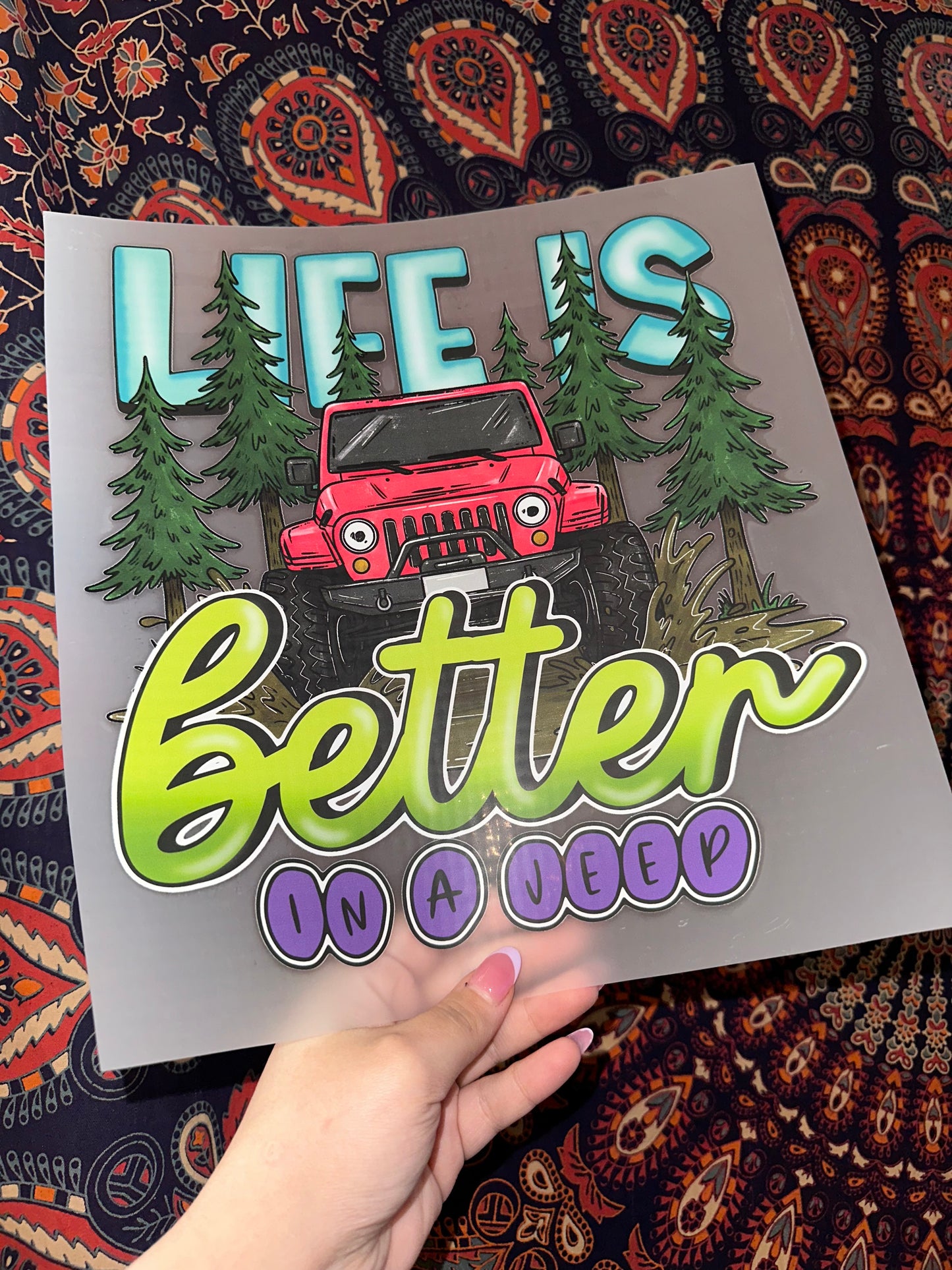 Life Is Better In A Jeep -C