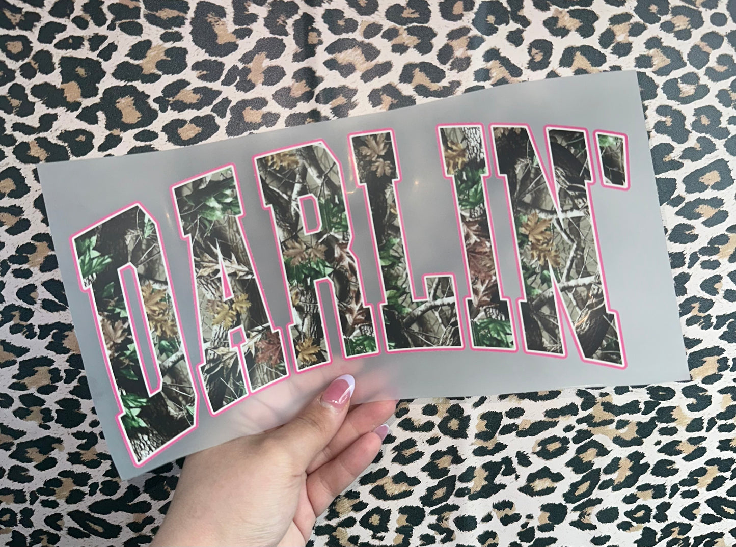 Darlin’ Camo- E