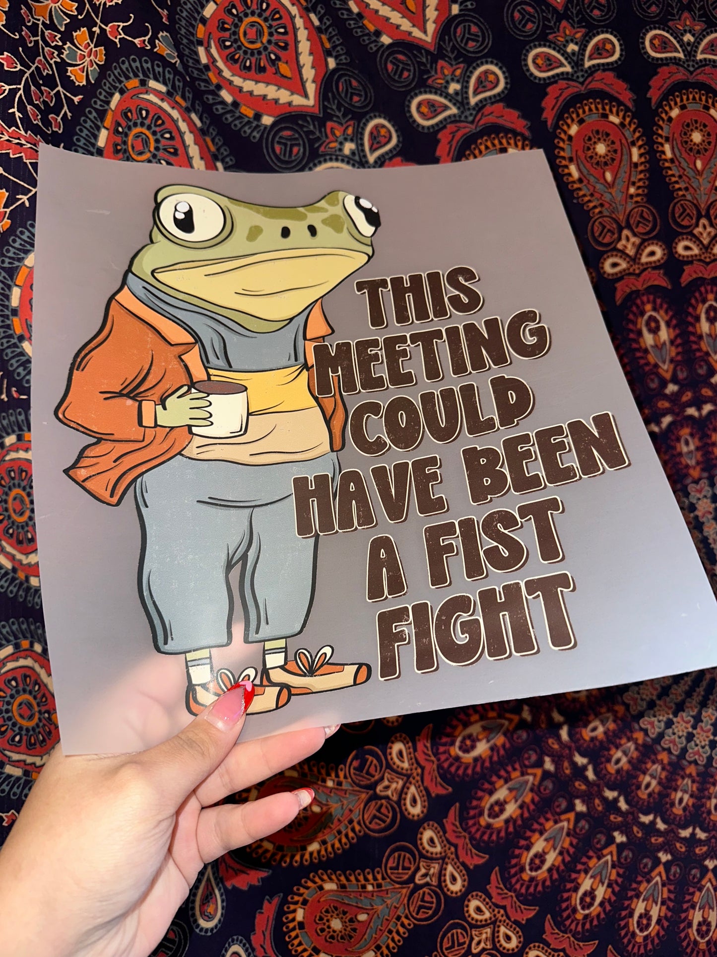 This Meeting Could Have Been A Fist Fight