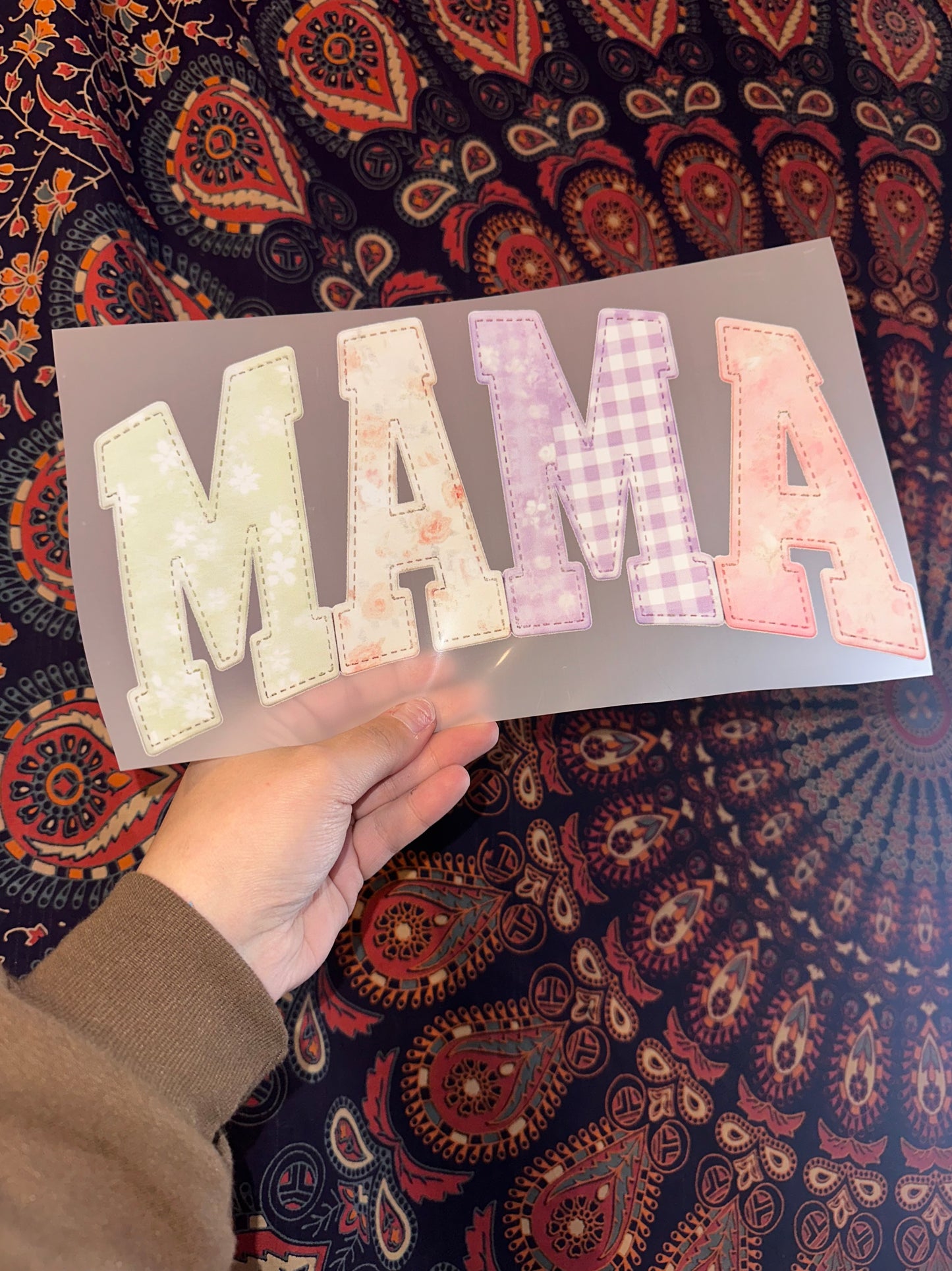 Mama Pastel Colors- F