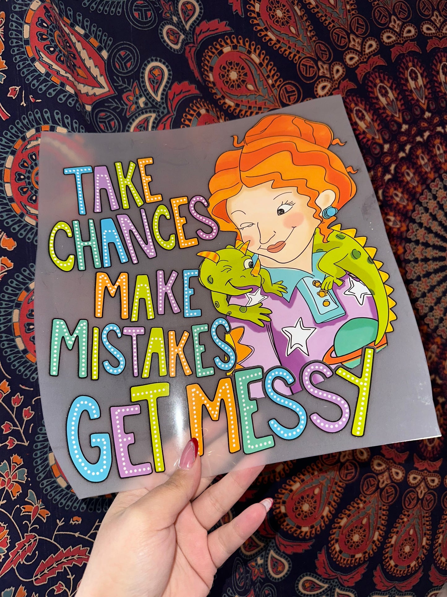 Take Chances Make Mistakes- F