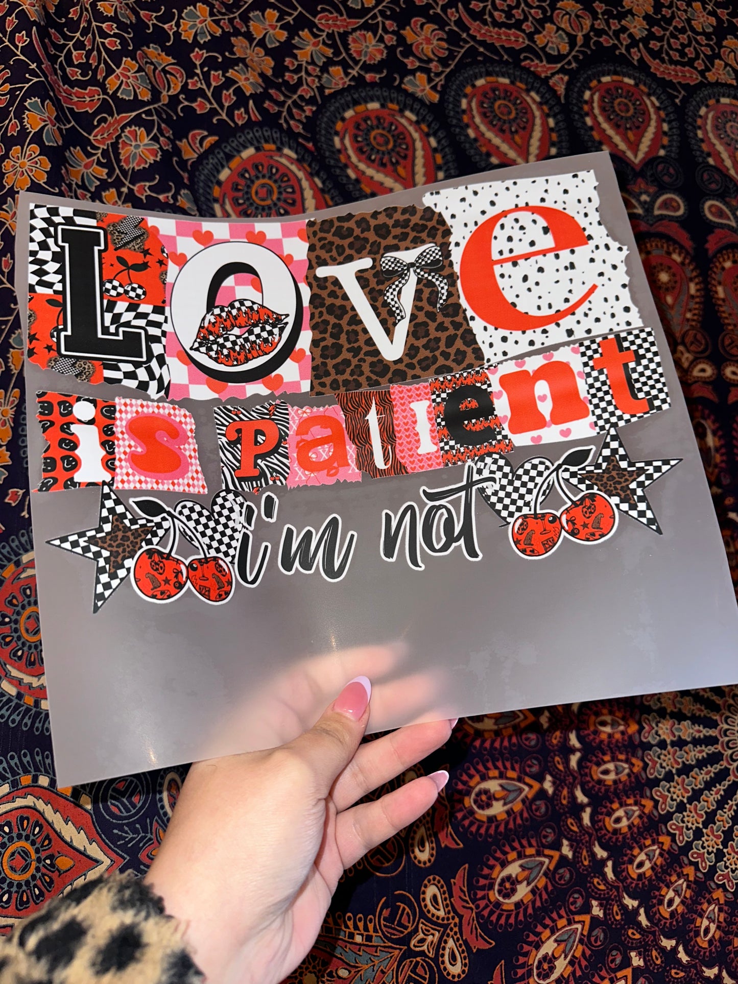 Love Is Patient -B