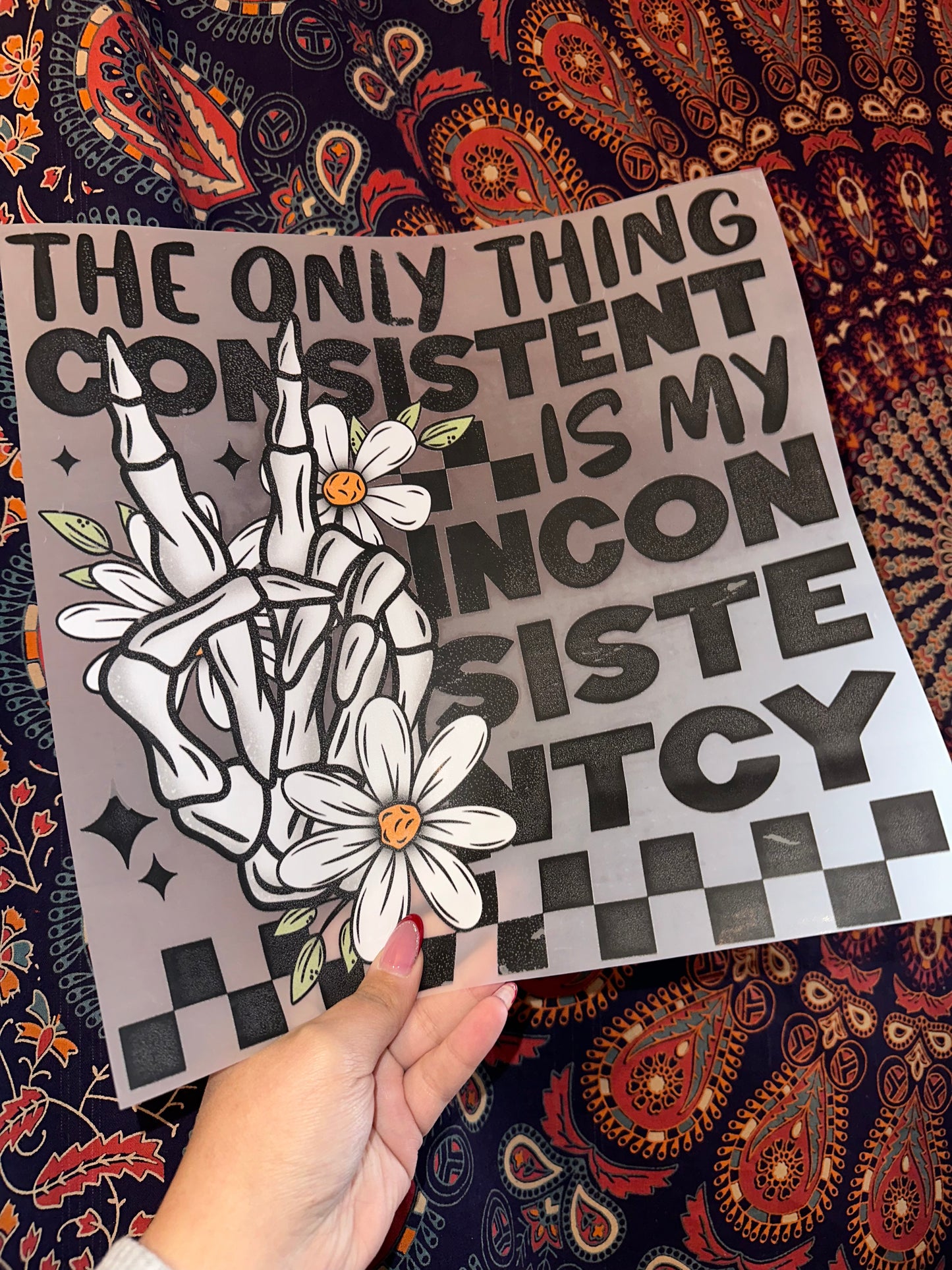 The Only Thing Consistent- H
